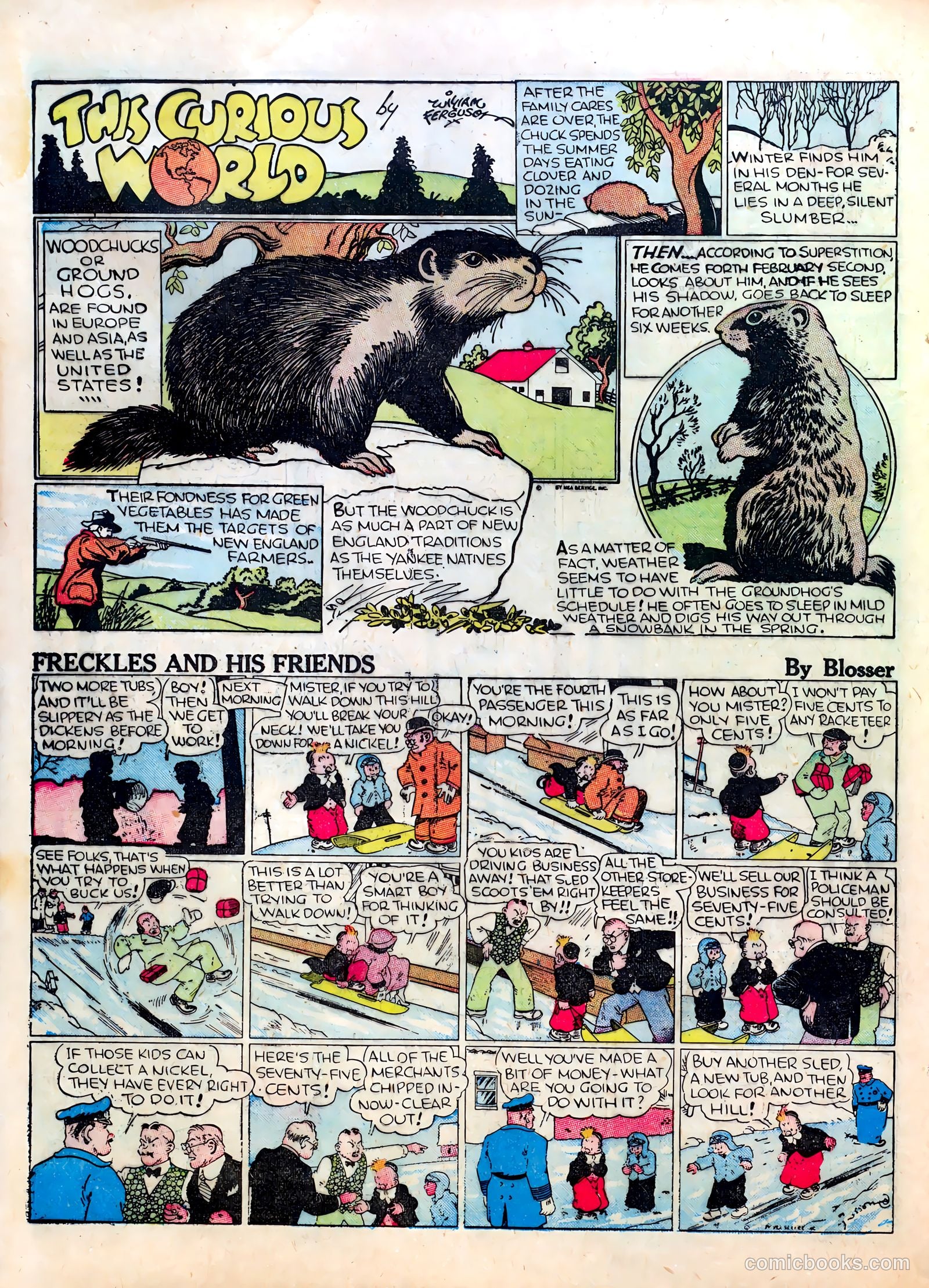 Famous Funnies #20 — page 32 of 64