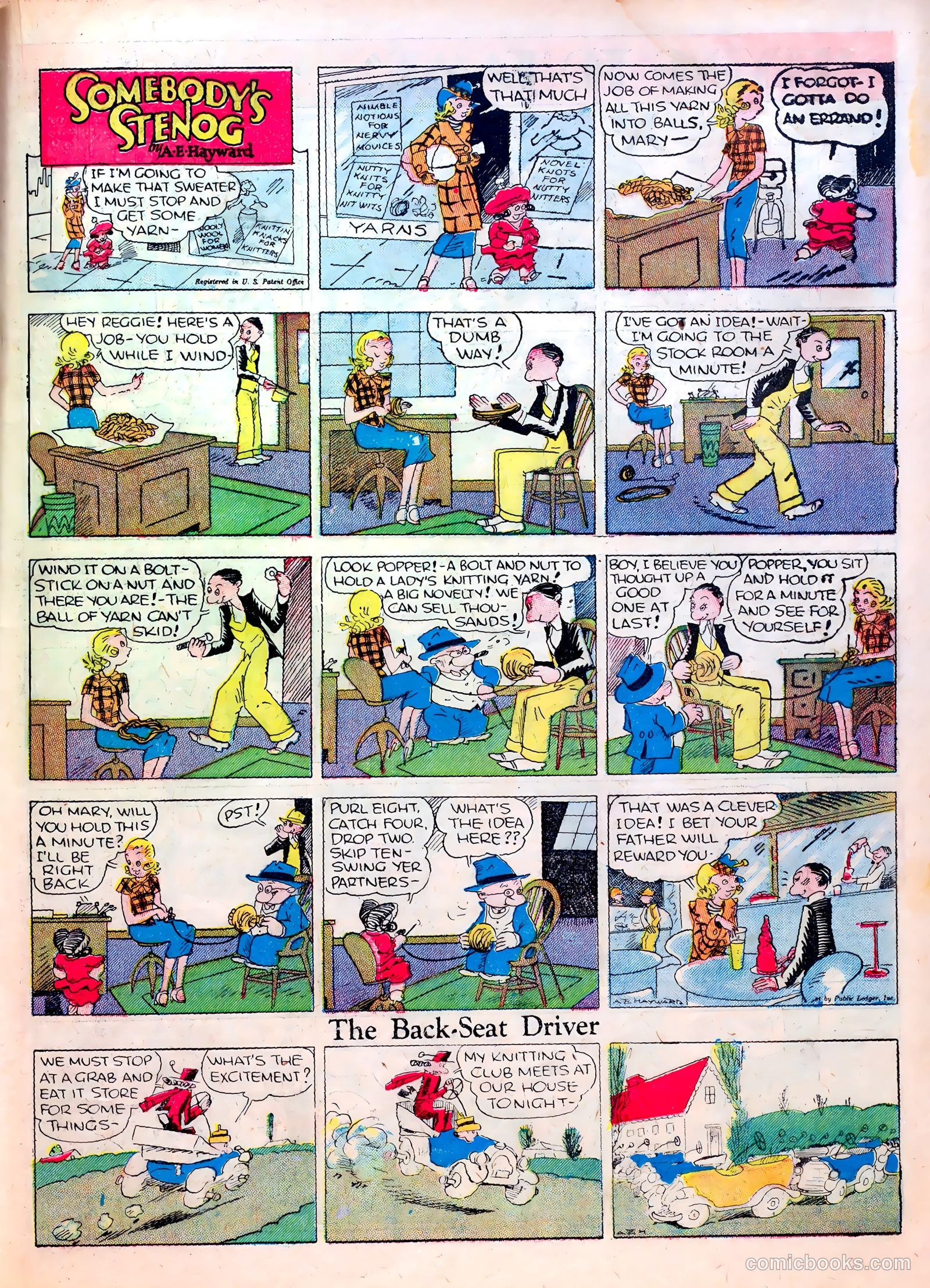 Famous Funnies #20 — page 33 of 64