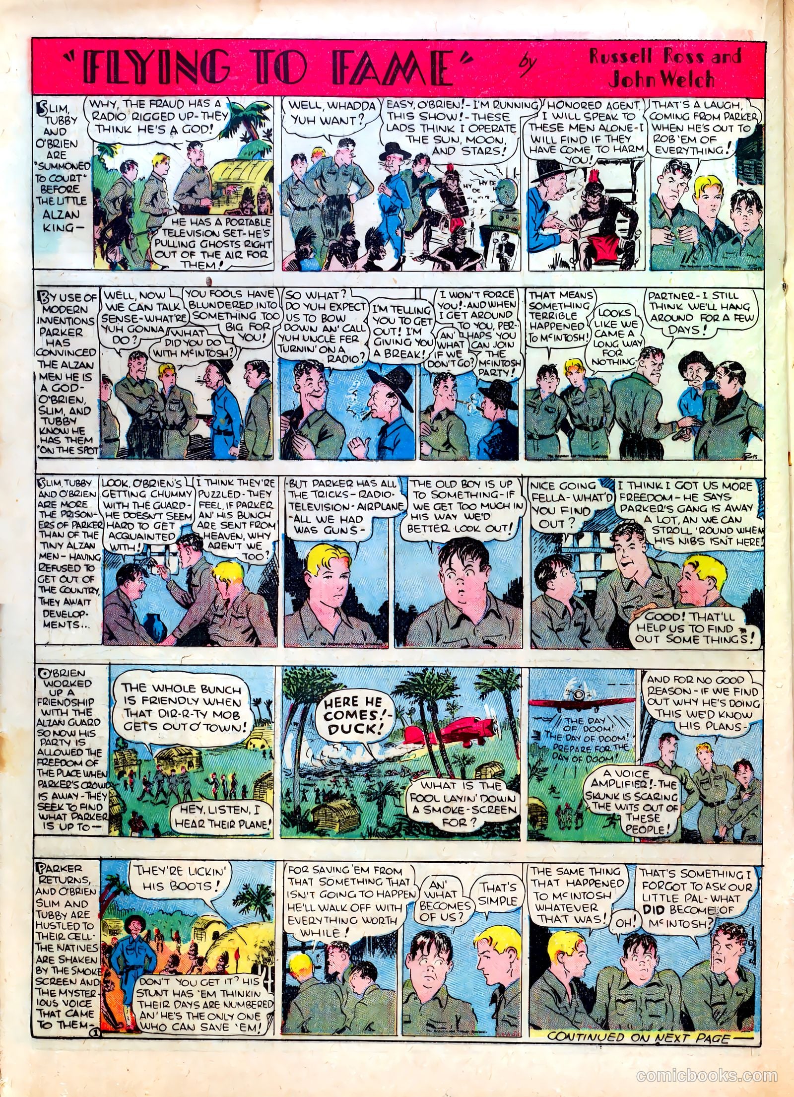 Famous Funnies #20 — page 34 of 64
