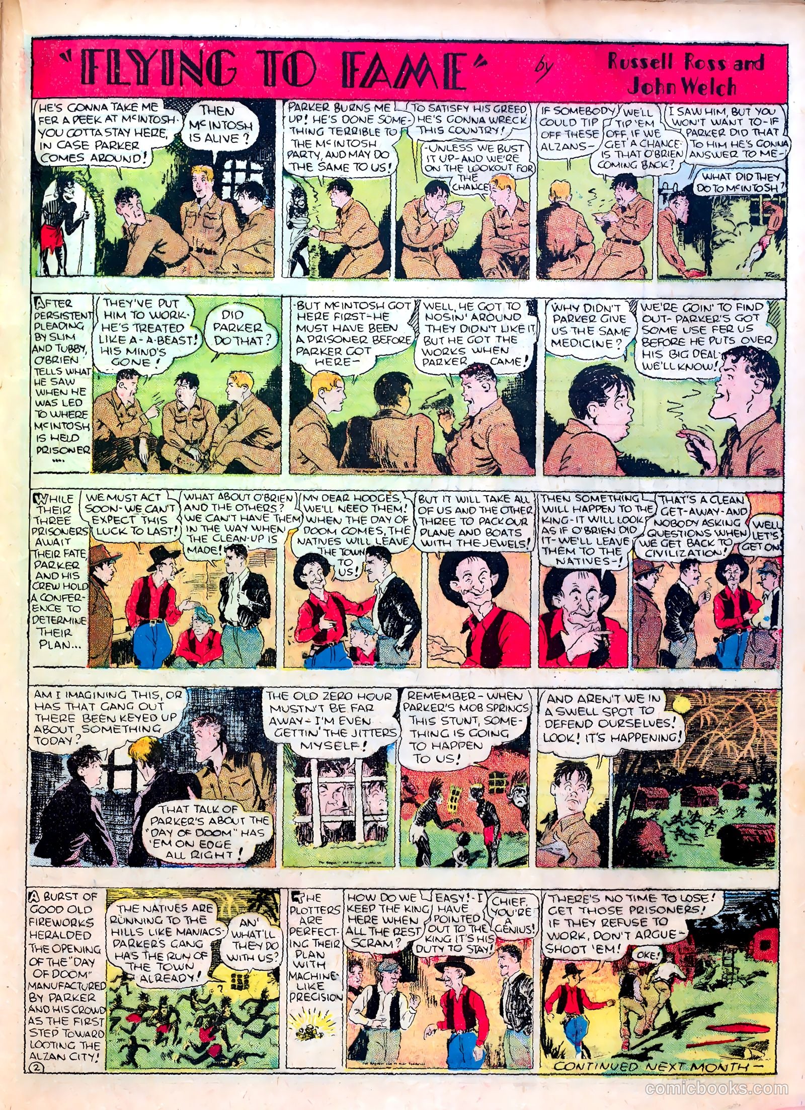 Famous Funnies #20 — page 35 of 64