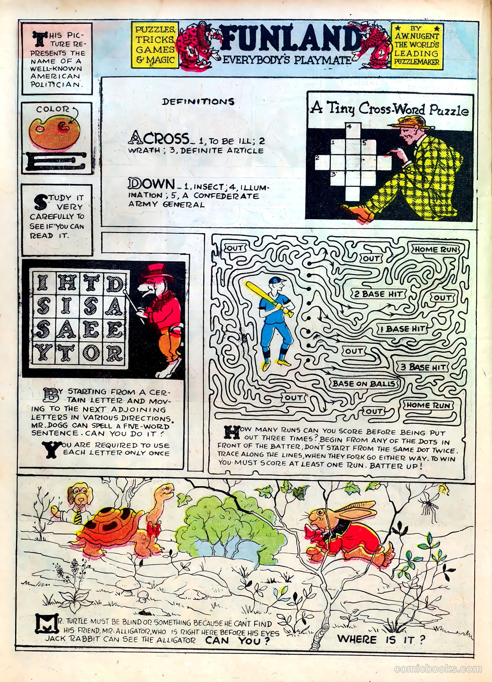 Famous Funnies #20 — page 36 of 64
