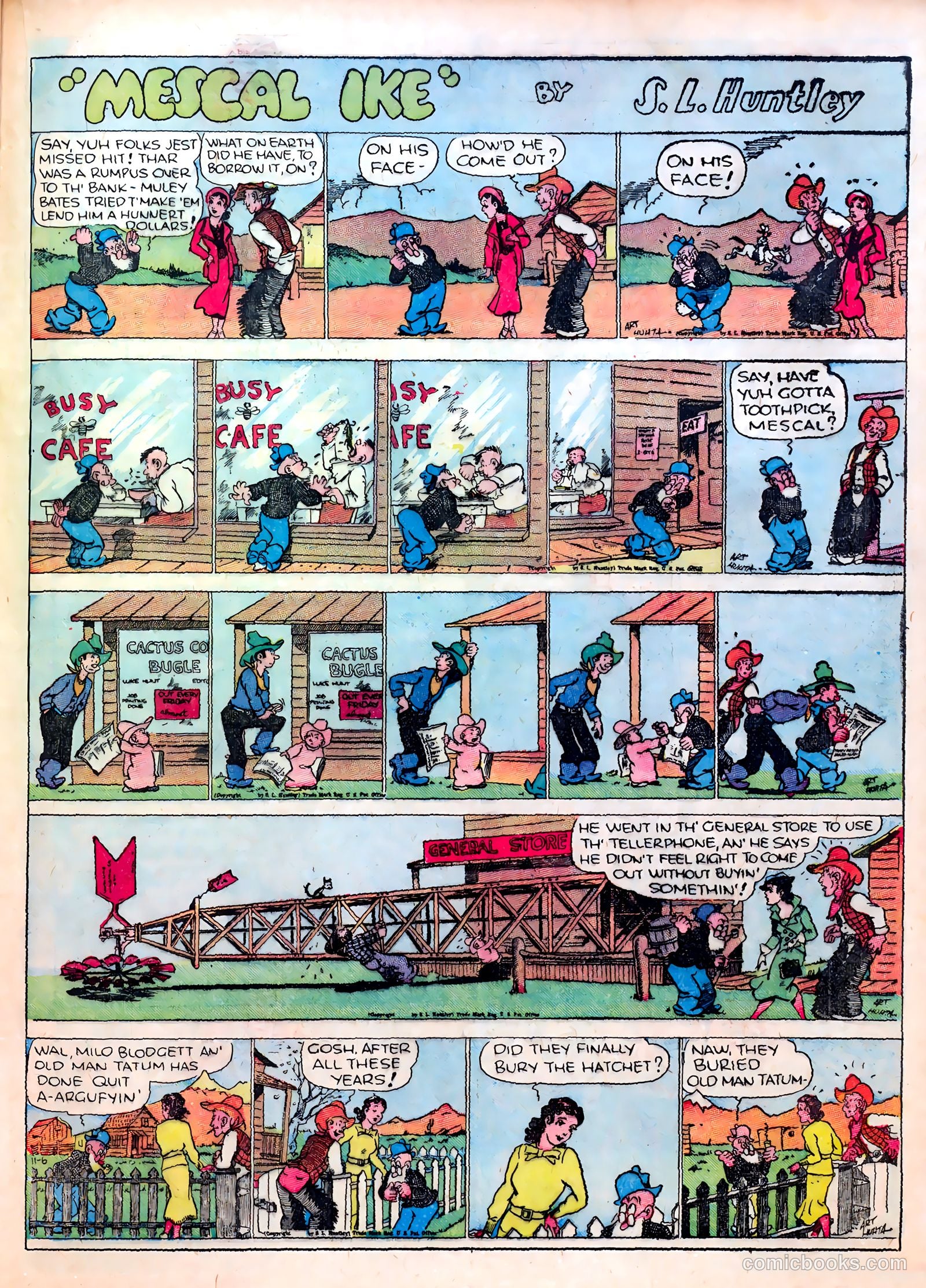Famous Funnies #20 — page 37 of 64