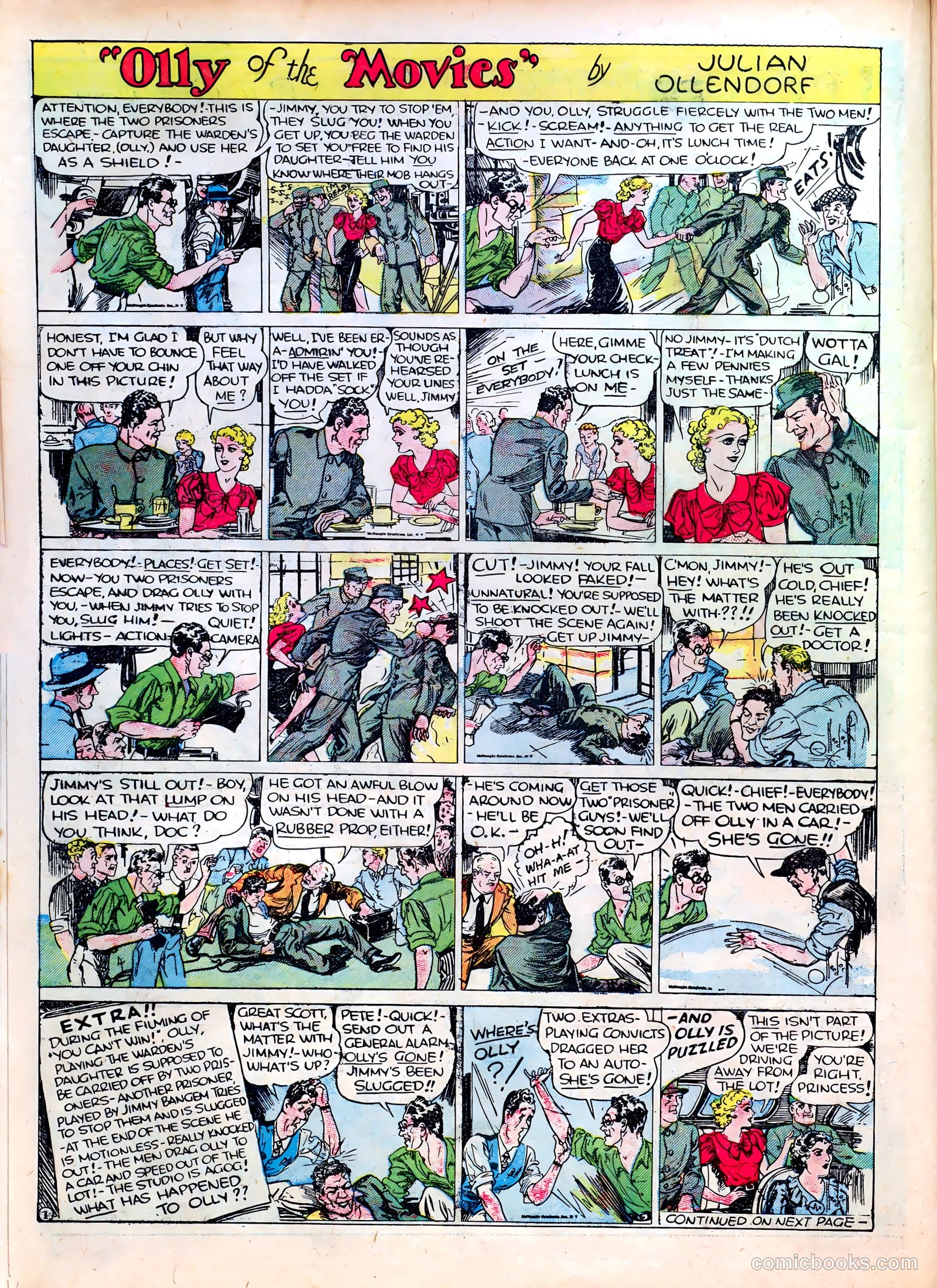 Famous Funnies #20 — page 38 of 64