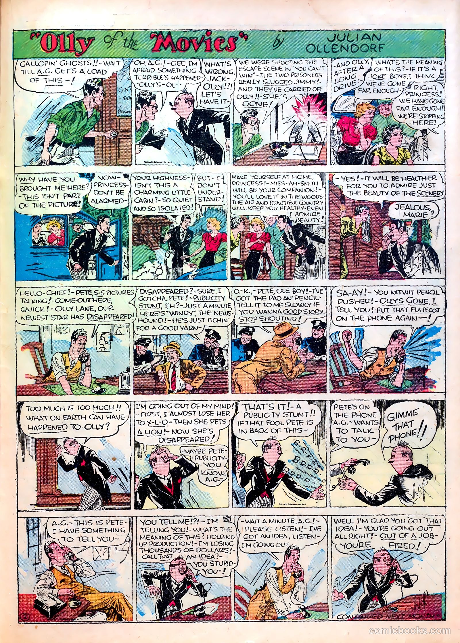 Famous Funnies #20 — page 39 of 64