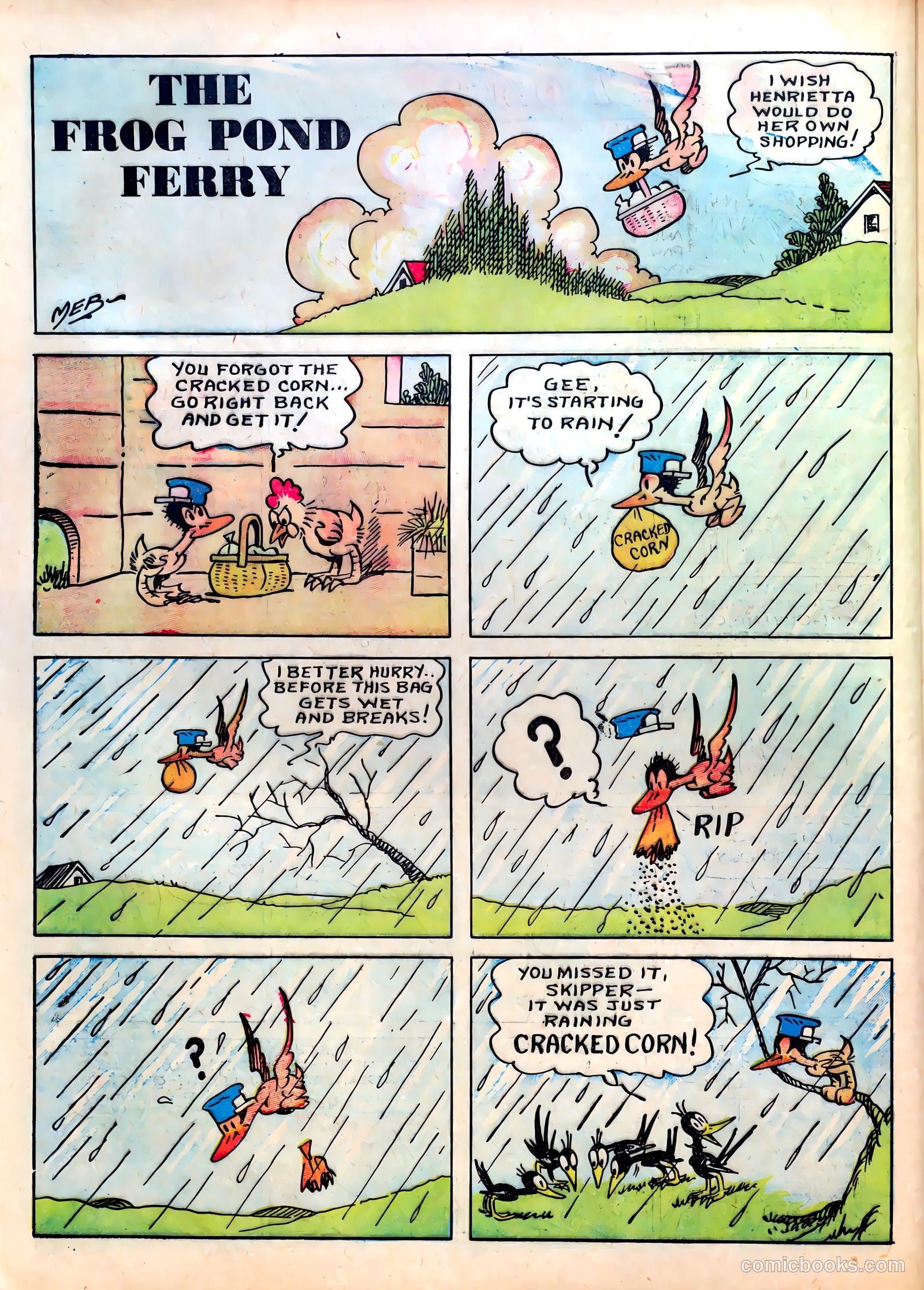 Famous Funnies #20 — page 40 of 64