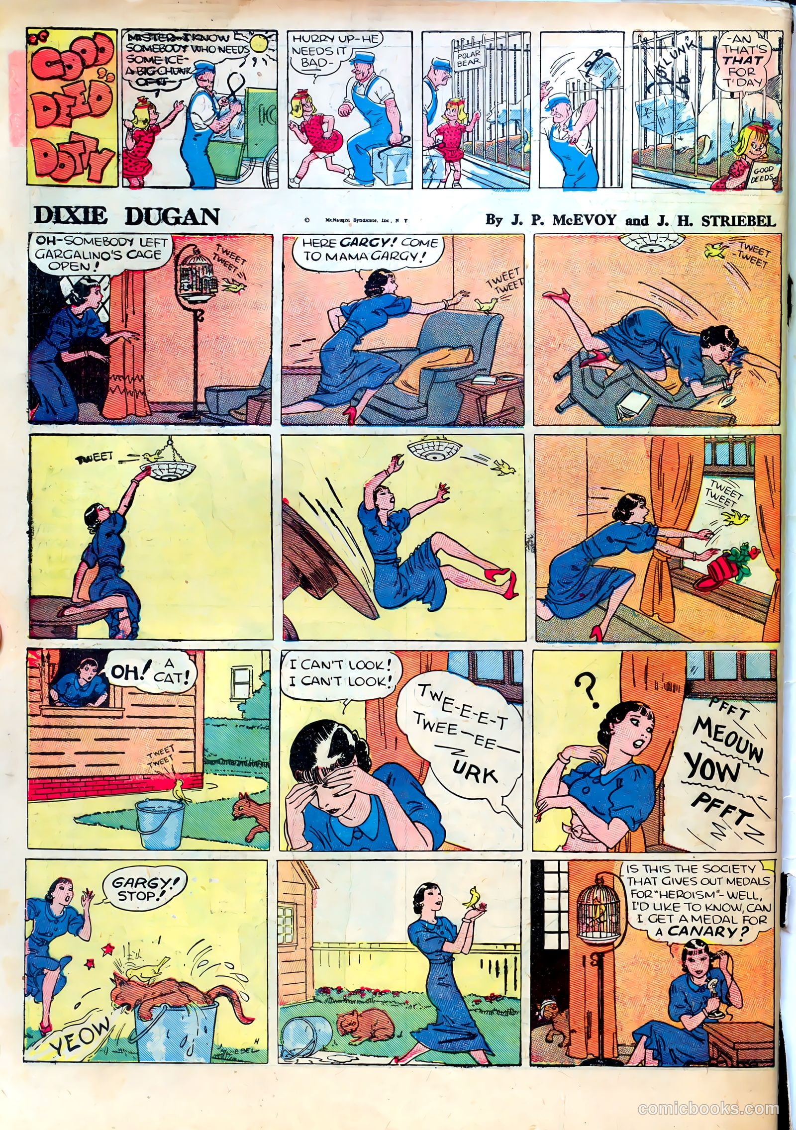 Famous Funnies #20 — page 62 of 64