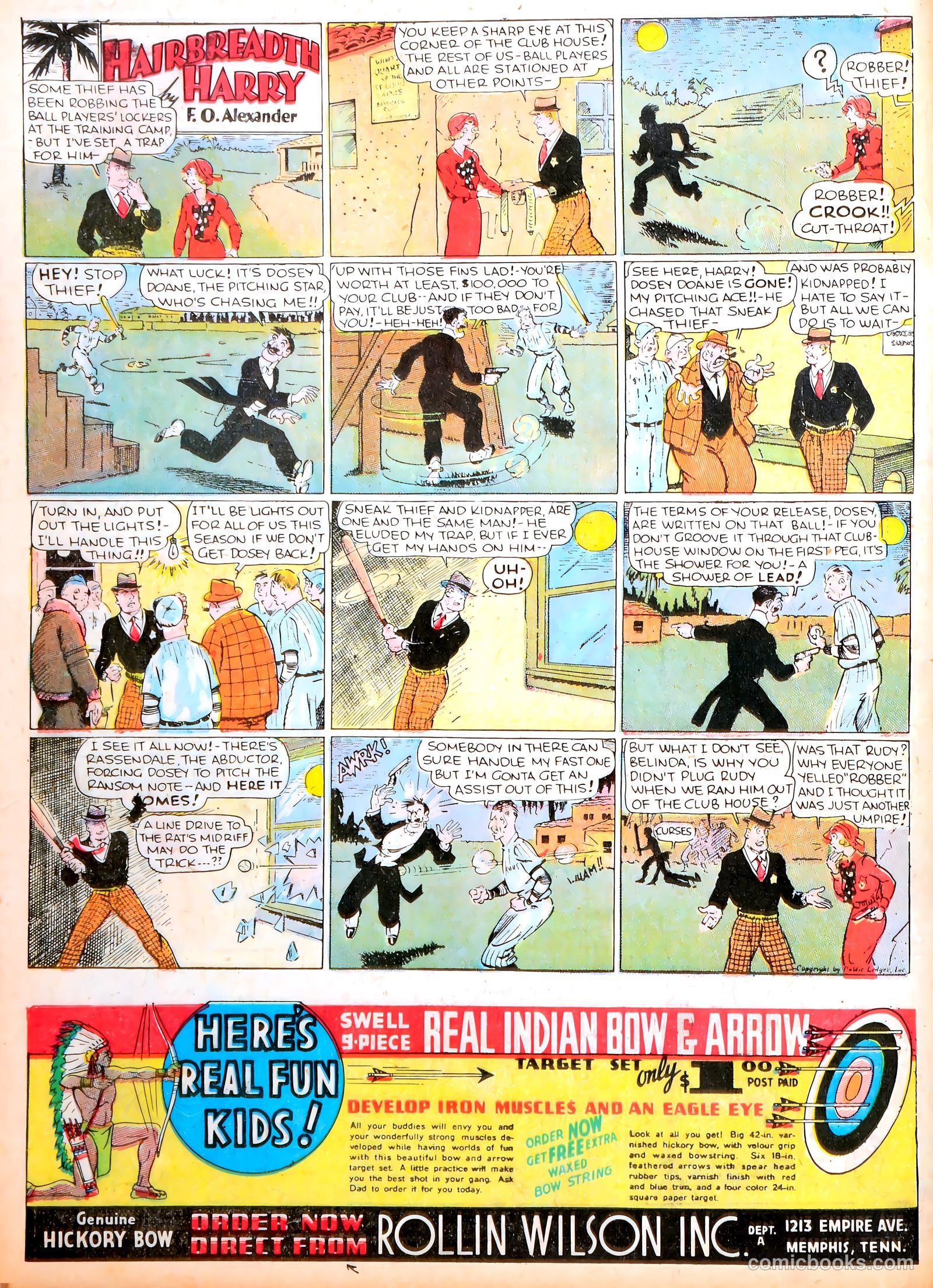 Famous Funnies #21 — page 16 of 63