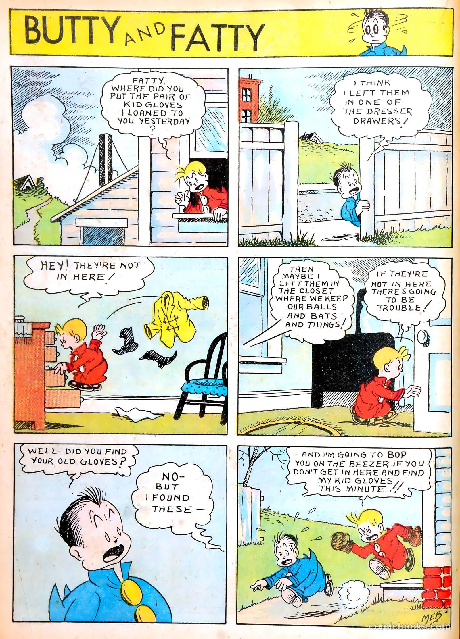 Famous Funnies #21 — page 22 of 63