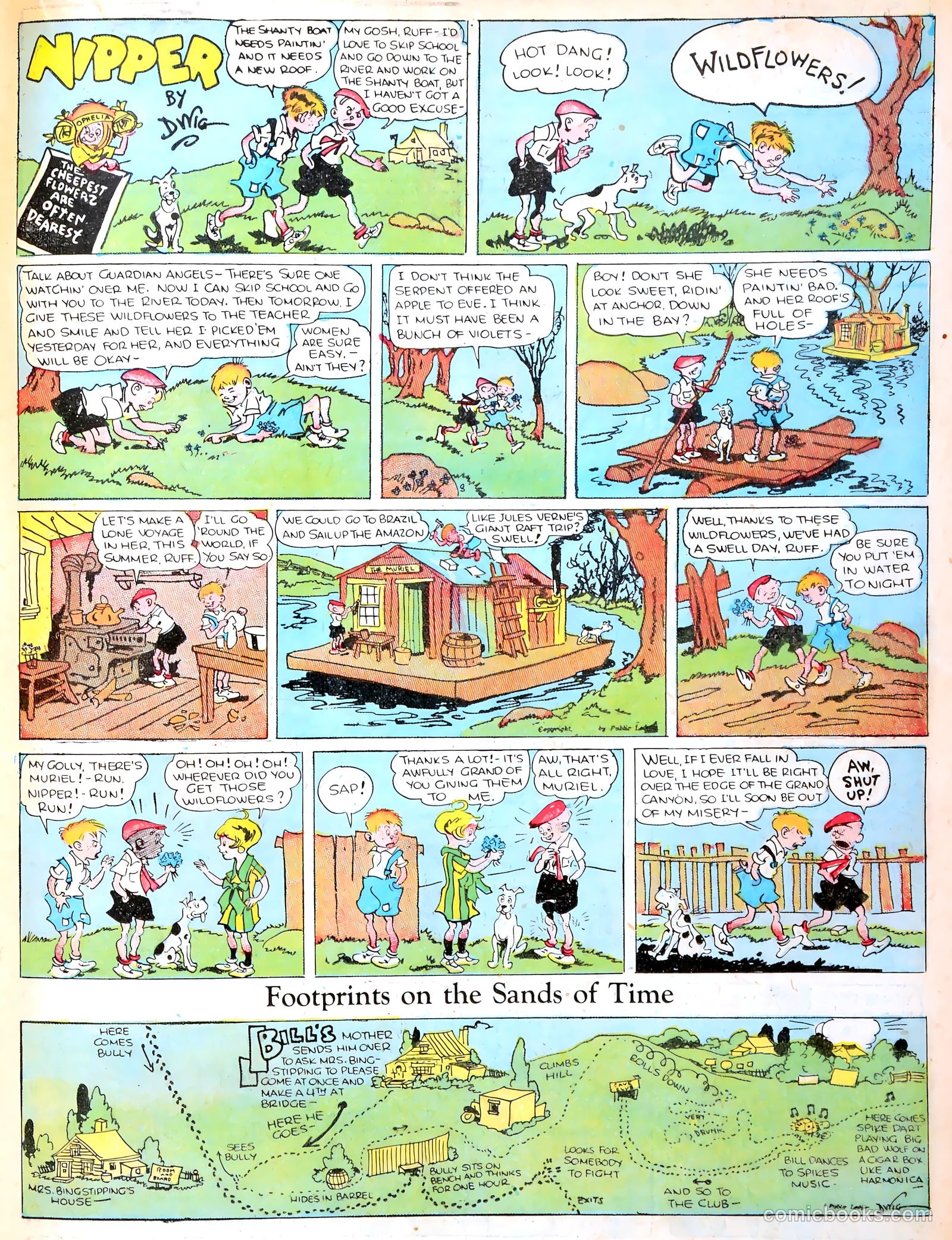 Famous Funnies #21 — page 23 of 63
