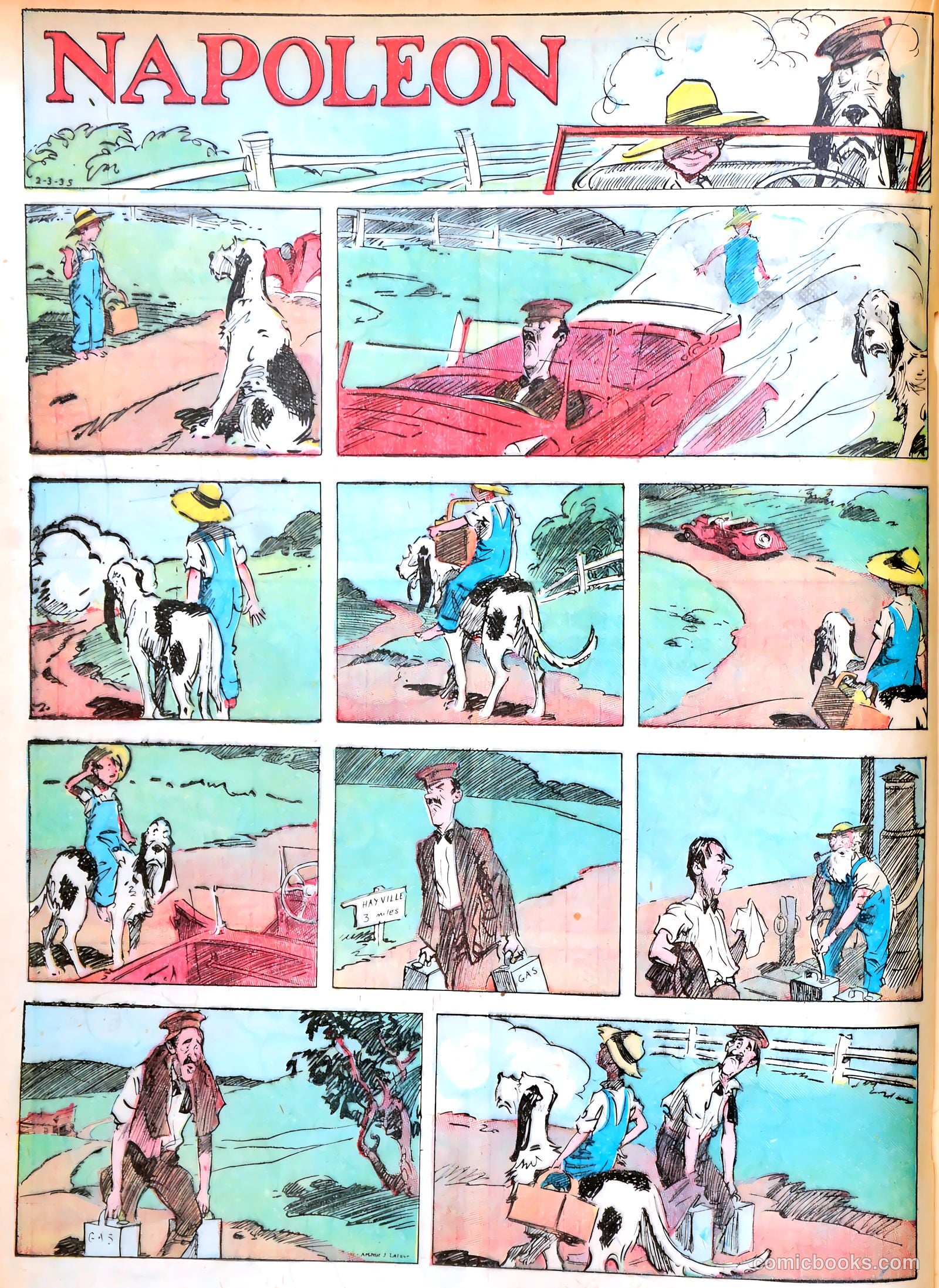 Famous Funnies #21 — page 34 of 63