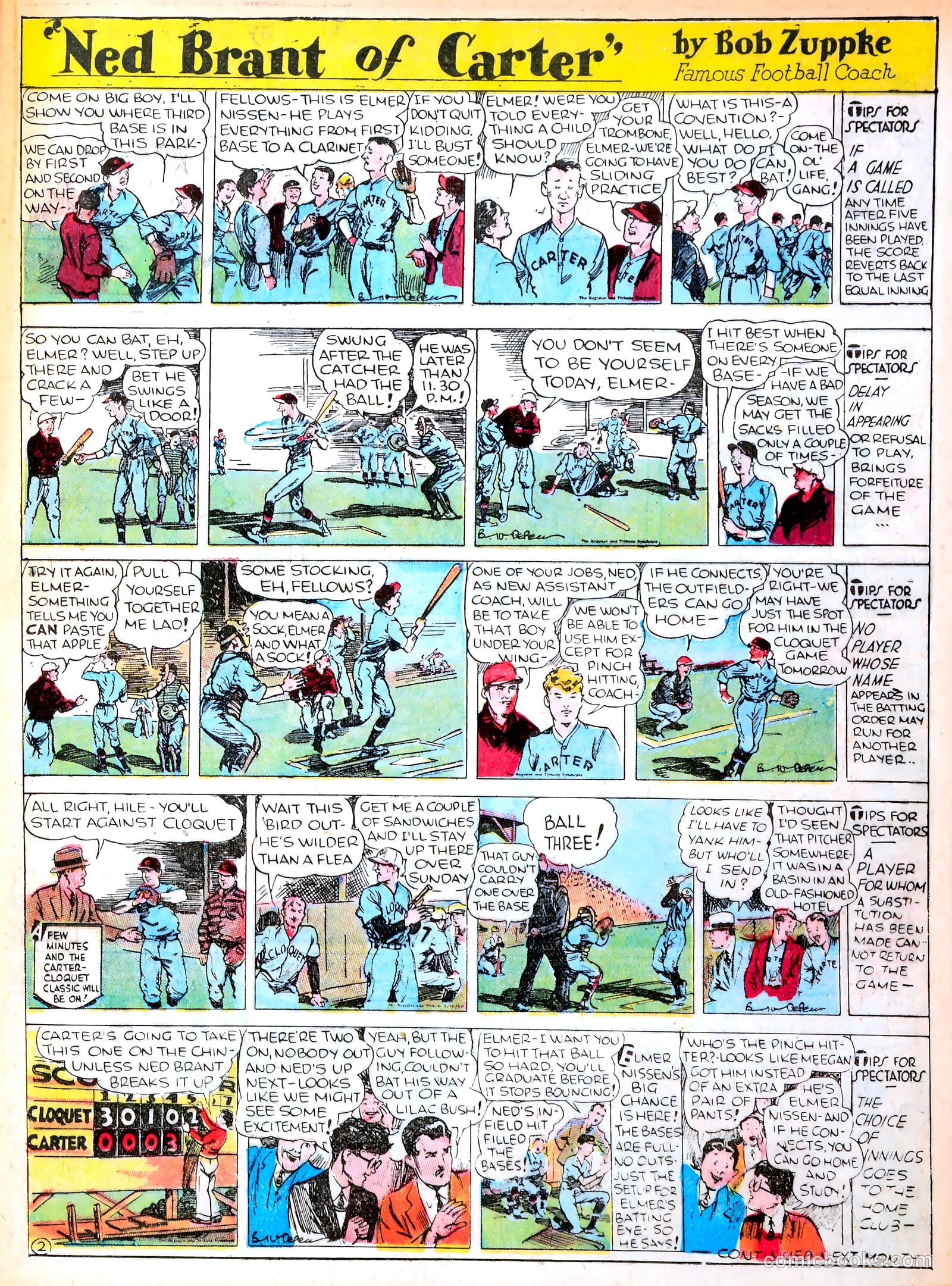 Famous Funnies #21 — page 37 of 63