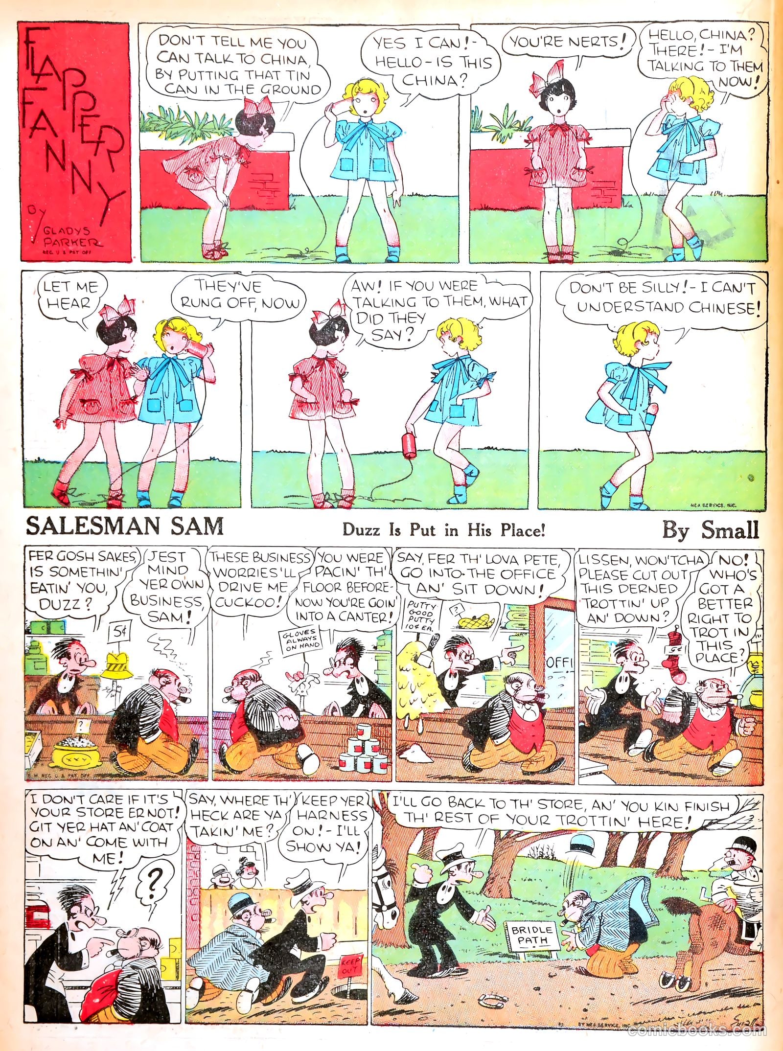 Famous Funnies #21 — page 38 of 63