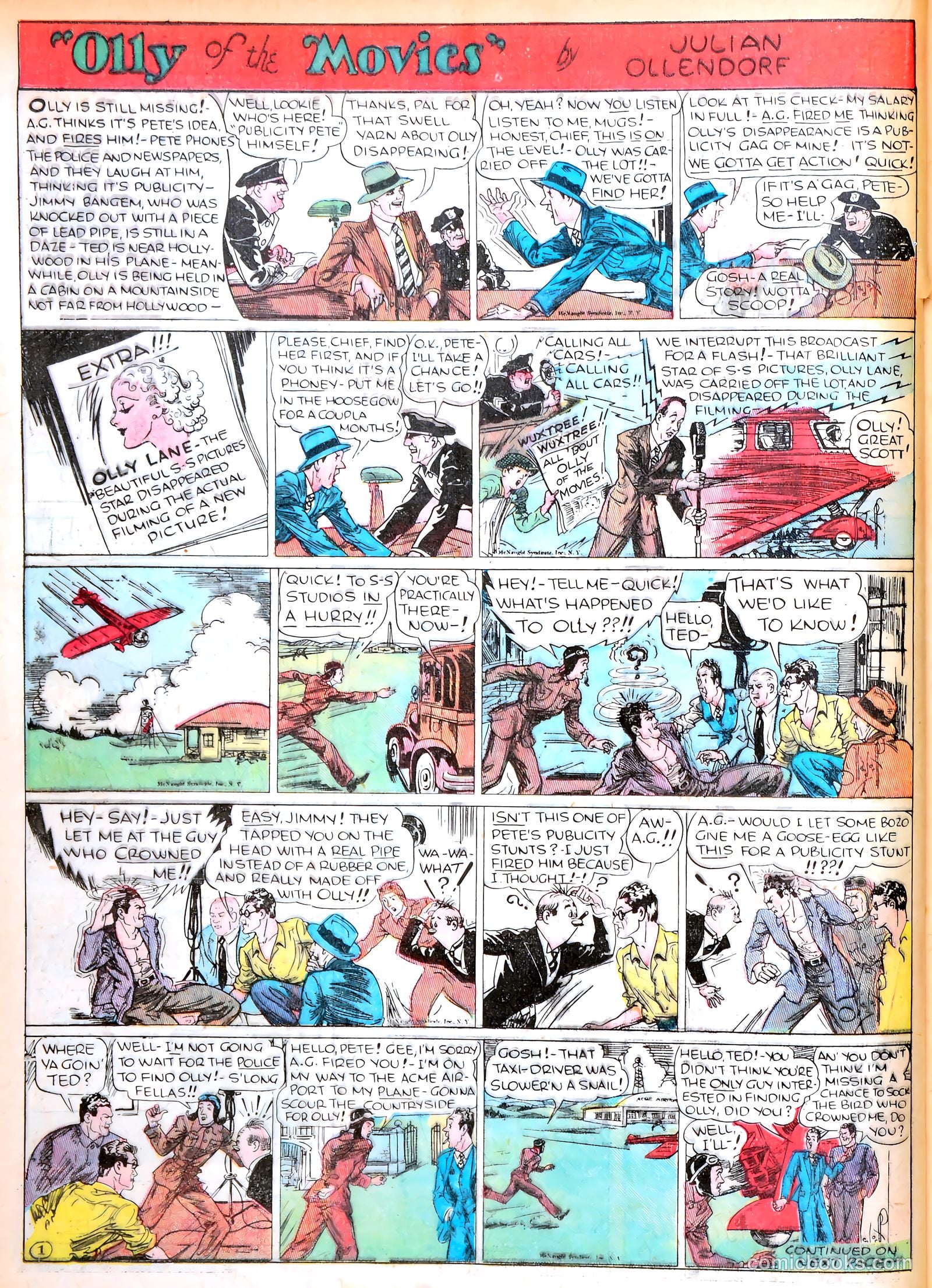 Famous Funnies #21 — page 42 of 63