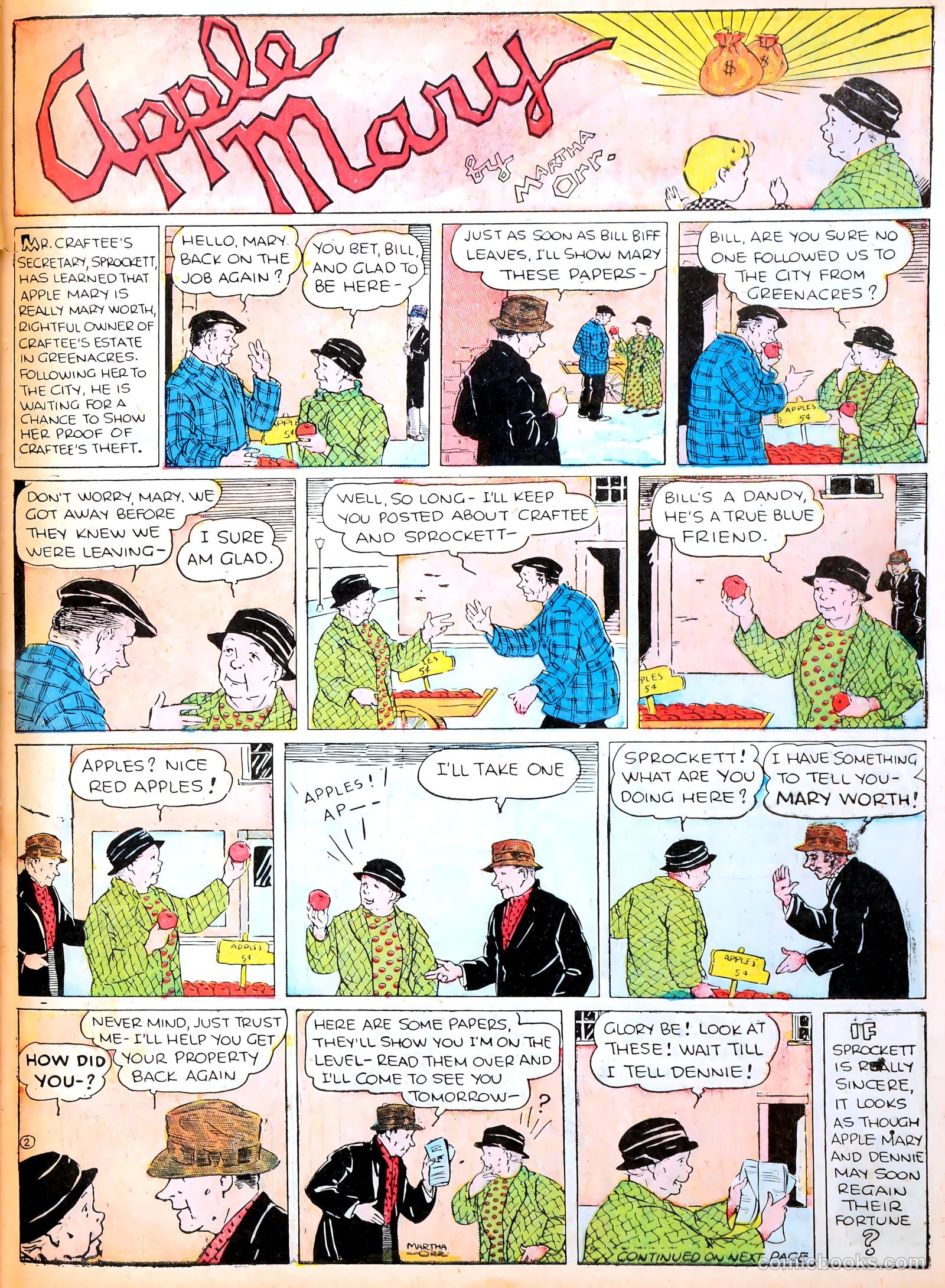 Famous Funnies #21 — page 56 of 63