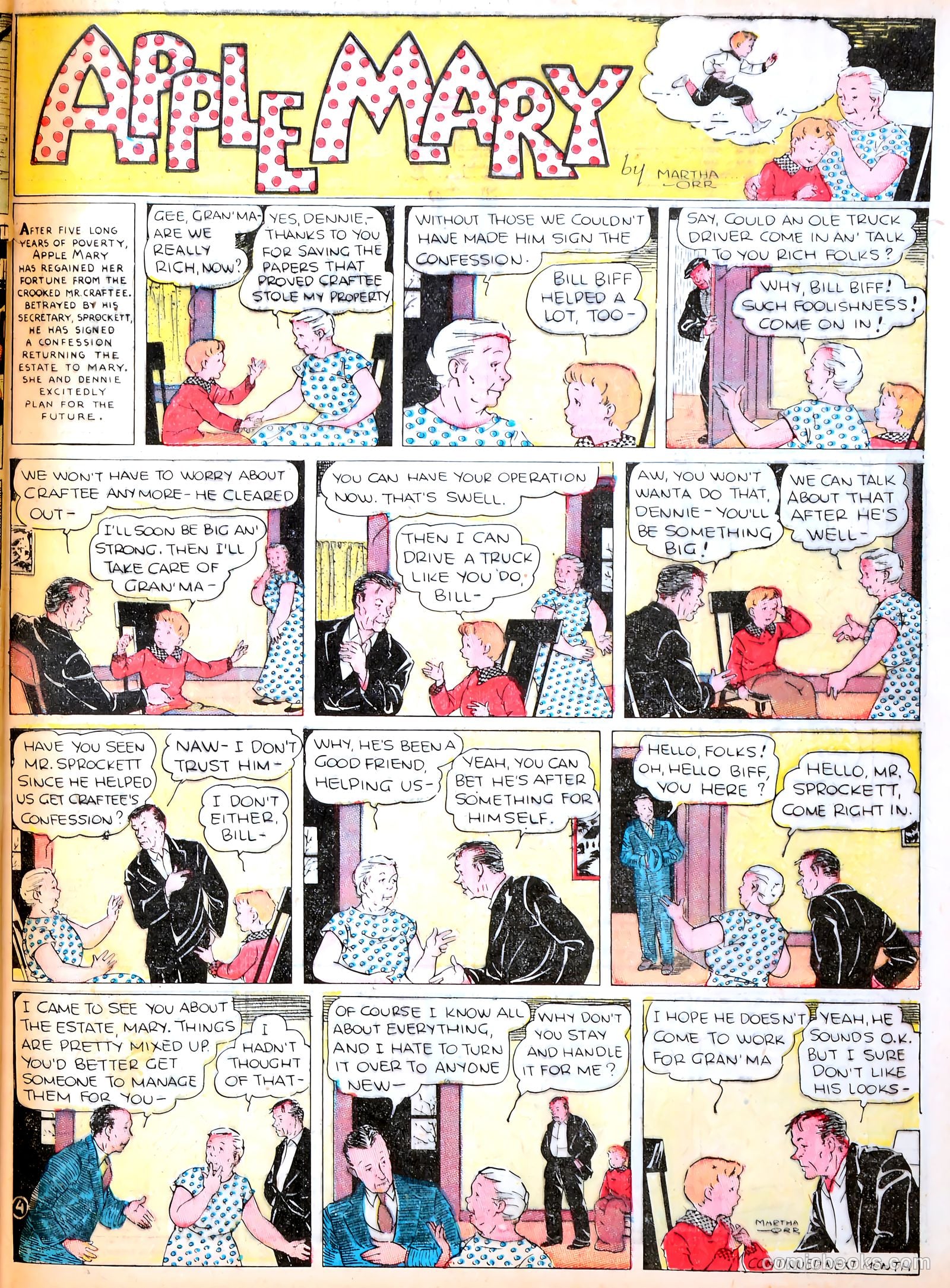 Famous Funnies #21 — page 58 of 63