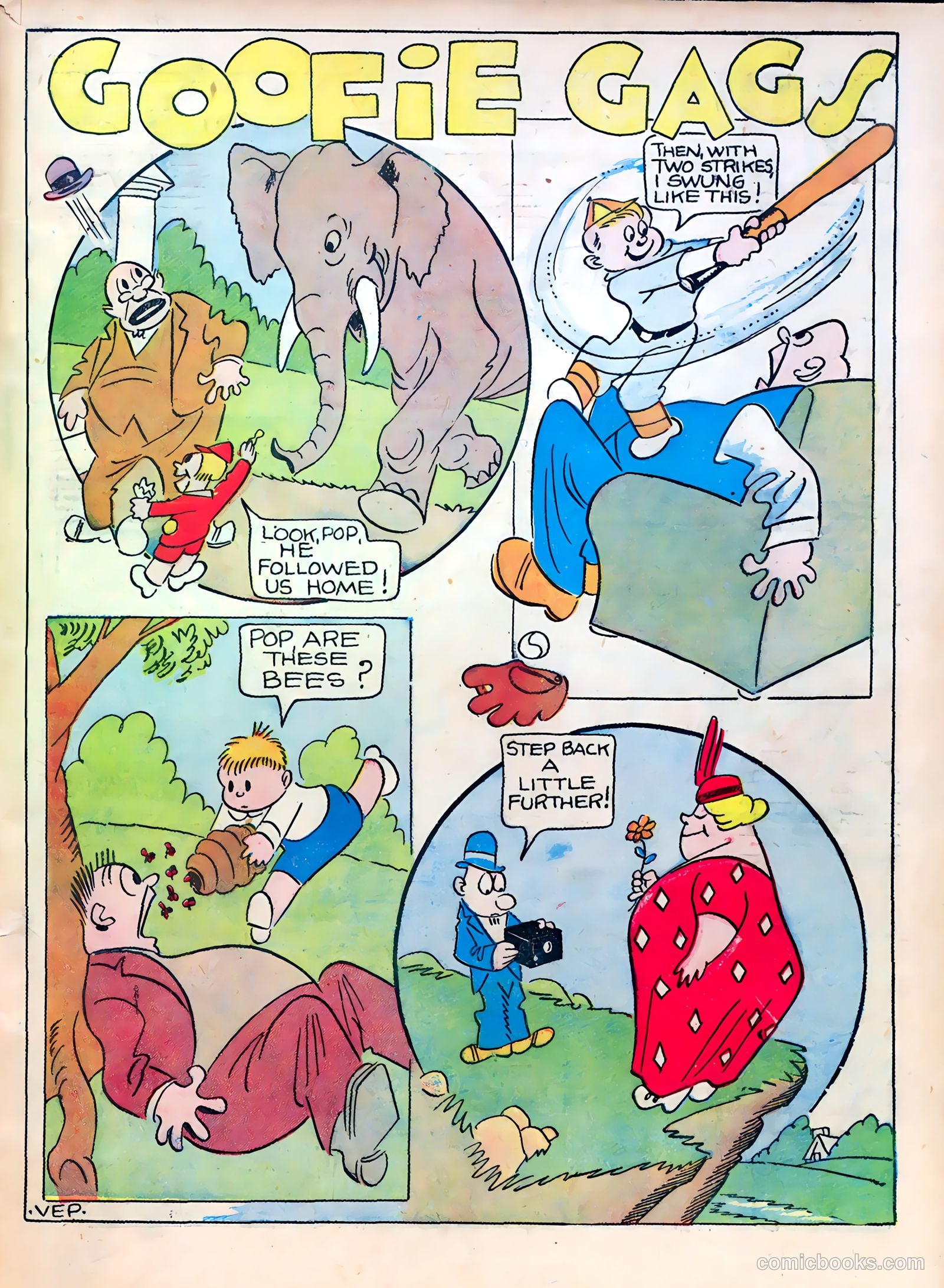 Famous Funnies #22 — page 3 of 64
