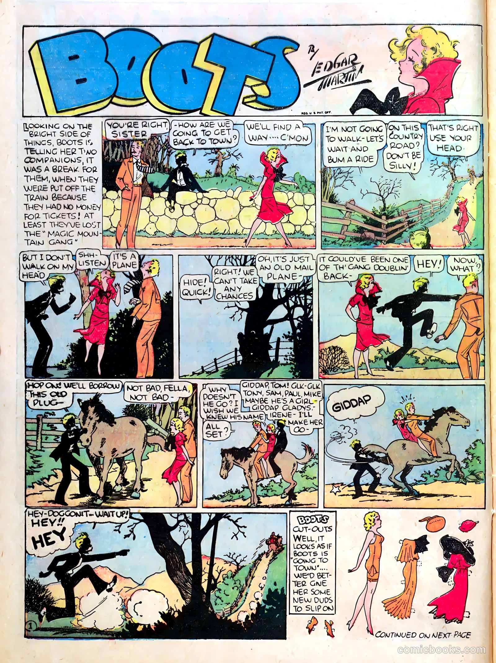 Famous Funnies #22 — page 14 of 64