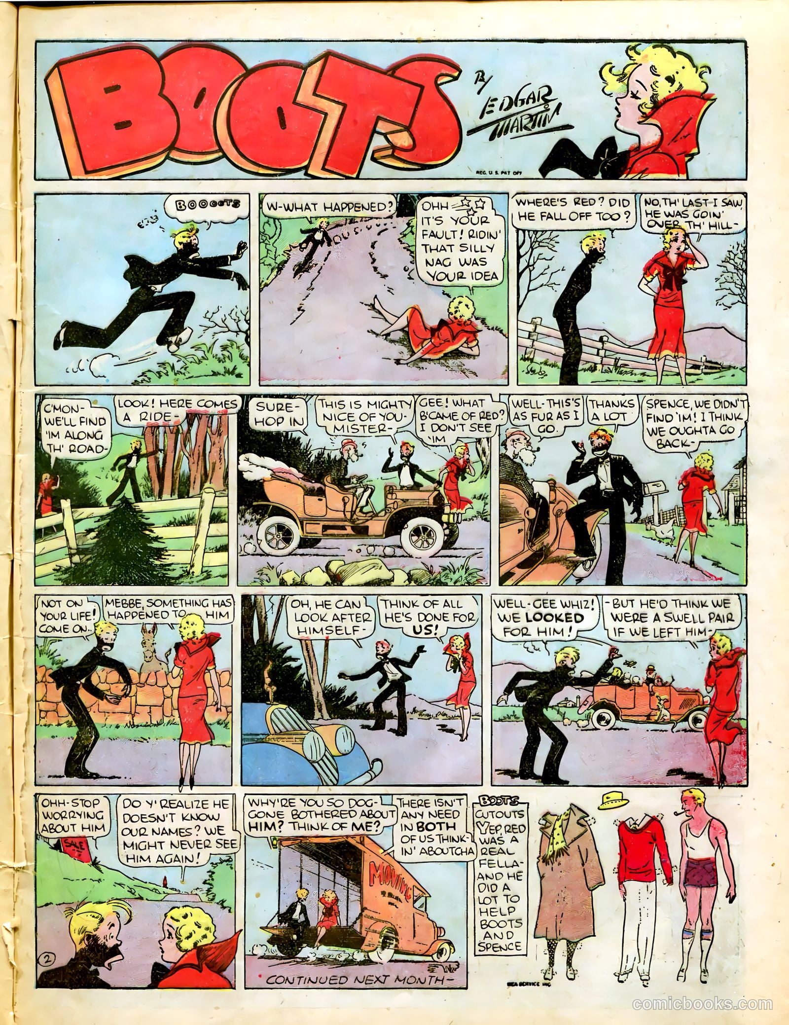 Famous Funnies #22 — page 15 of 64