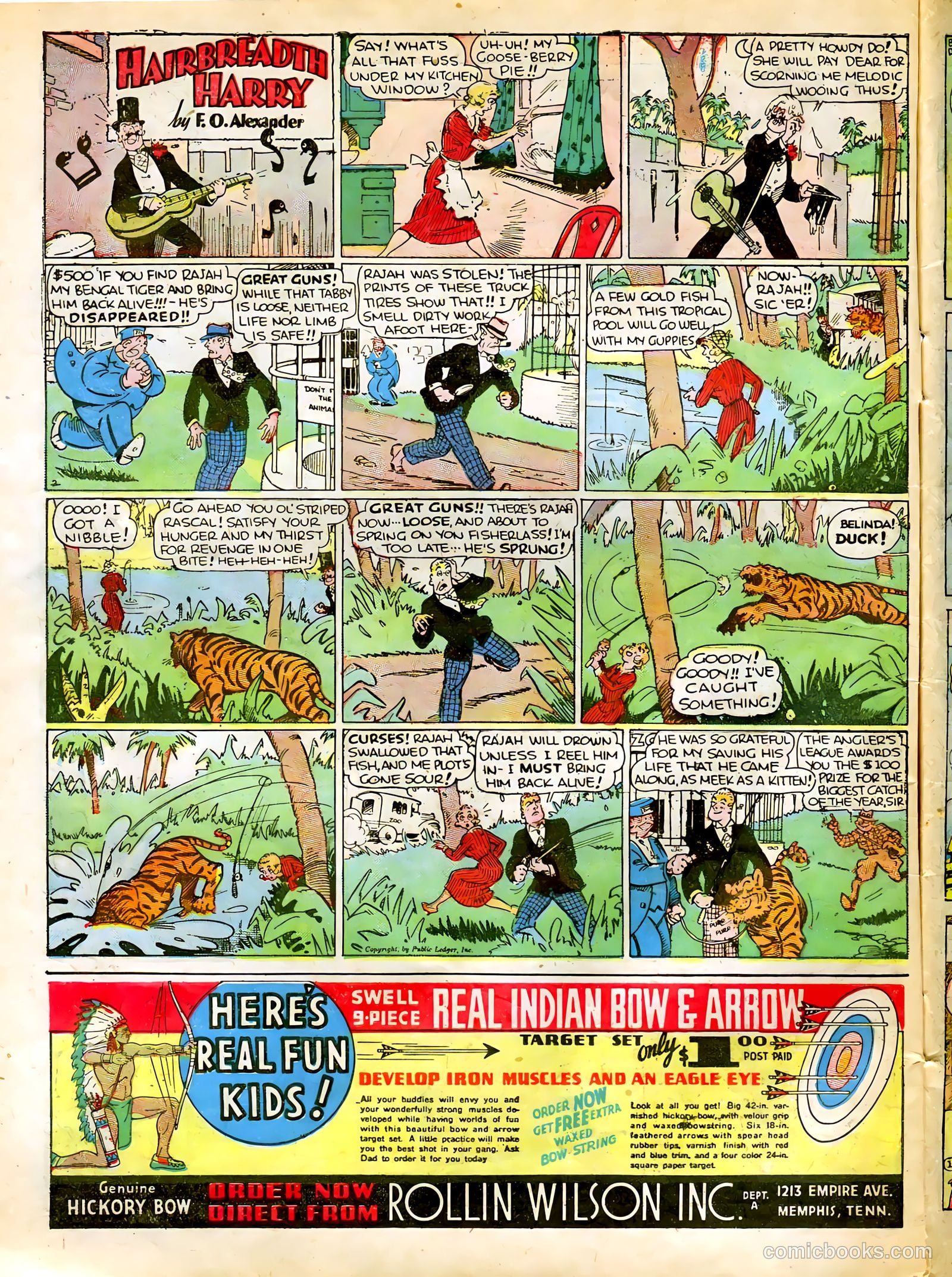 Famous Funnies #22 — page 16 of 64