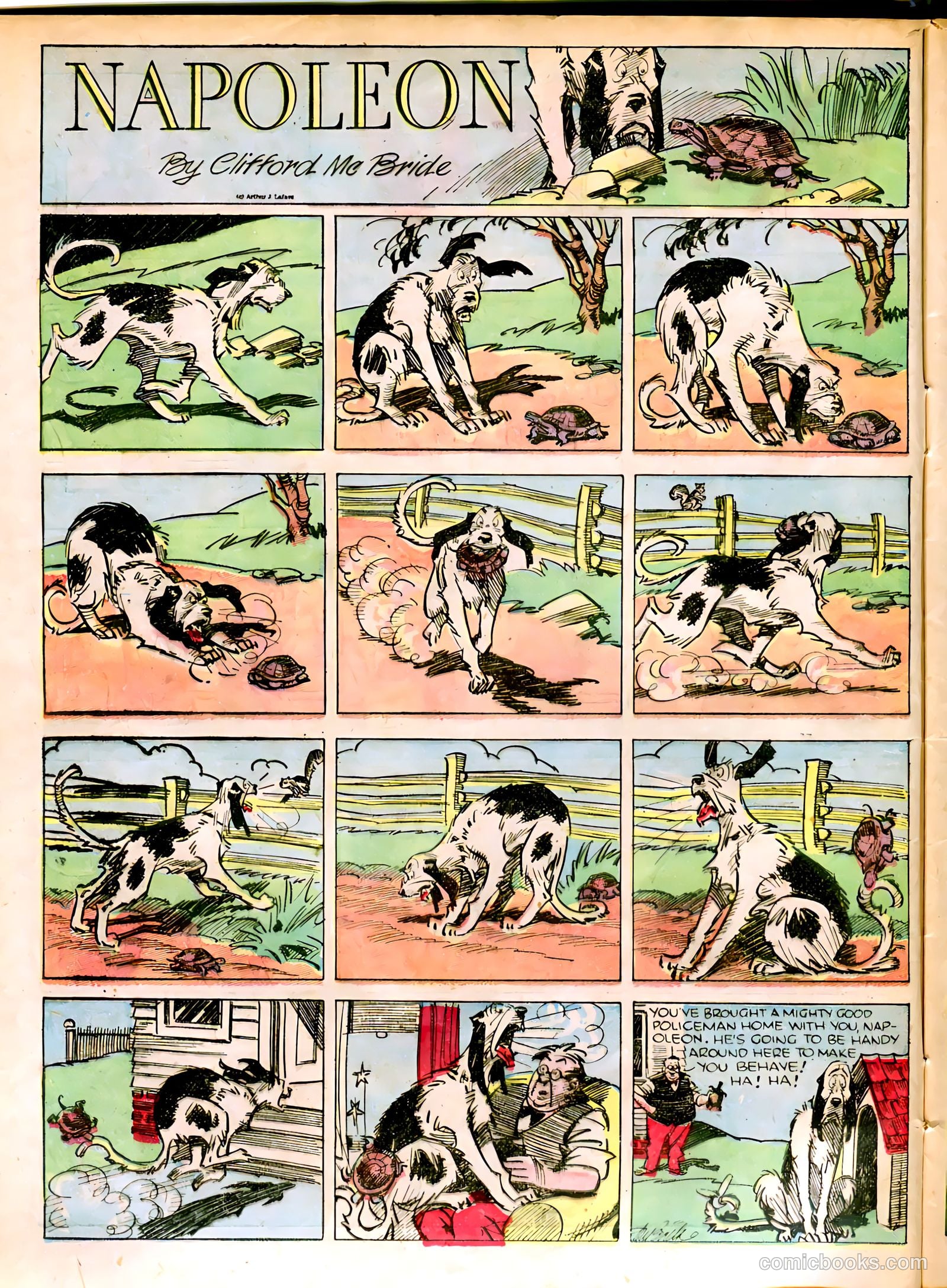 Famous Funnies #22 — page 18 of 64