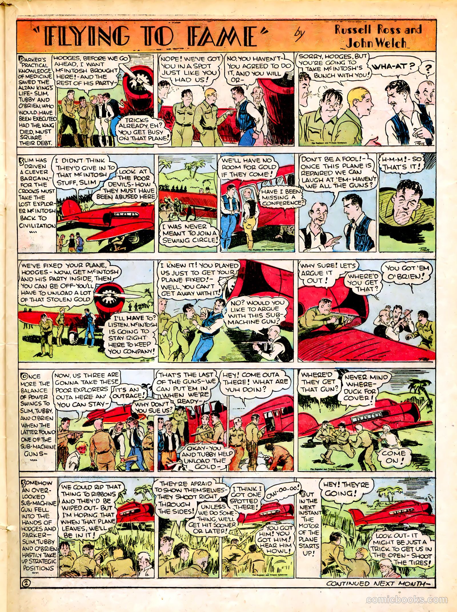 Famous Funnies #22 — page 21 of 64