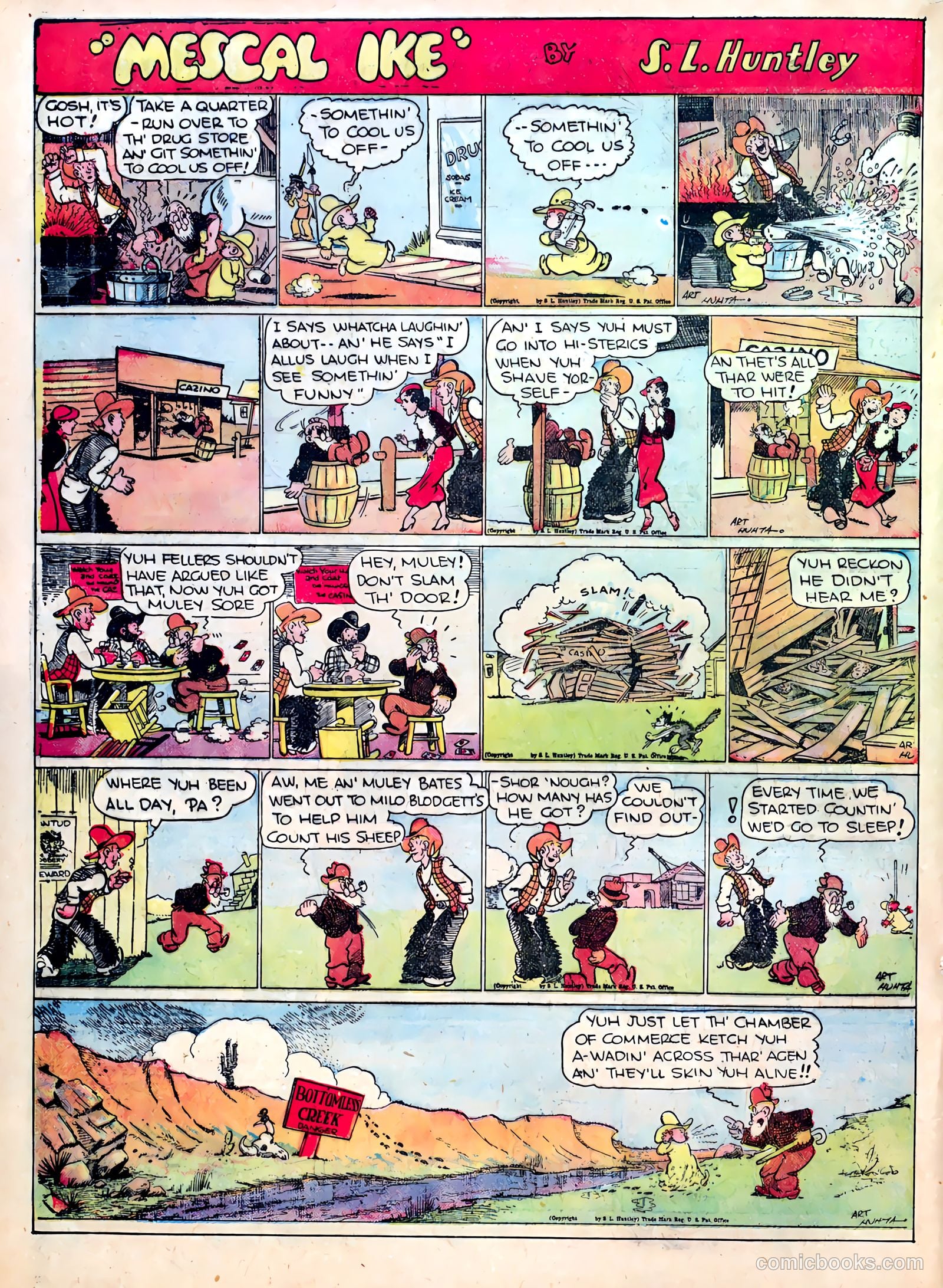 Famous Funnies #22 — page 32 of 64