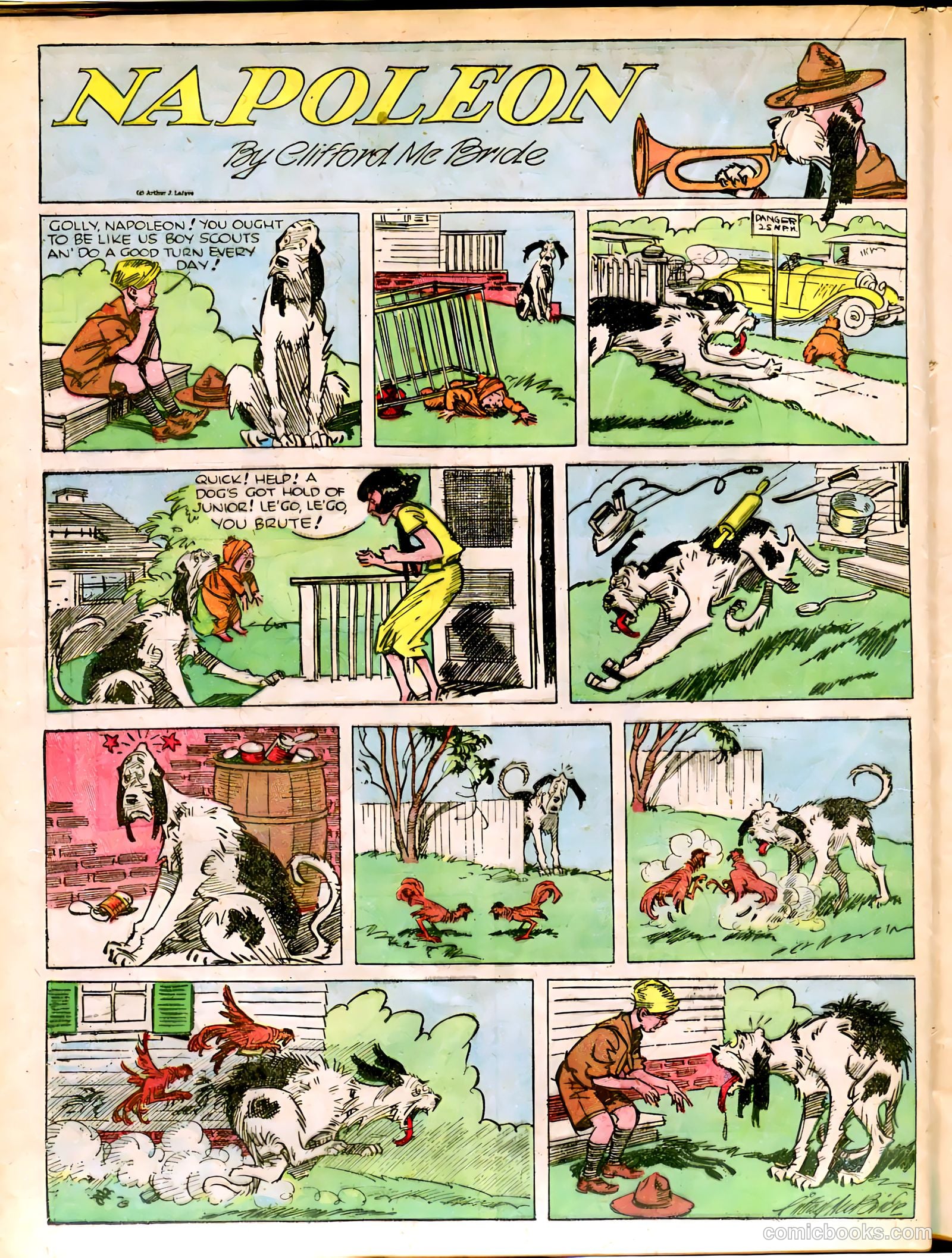 Famous Funnies #22 — page 34 of 64