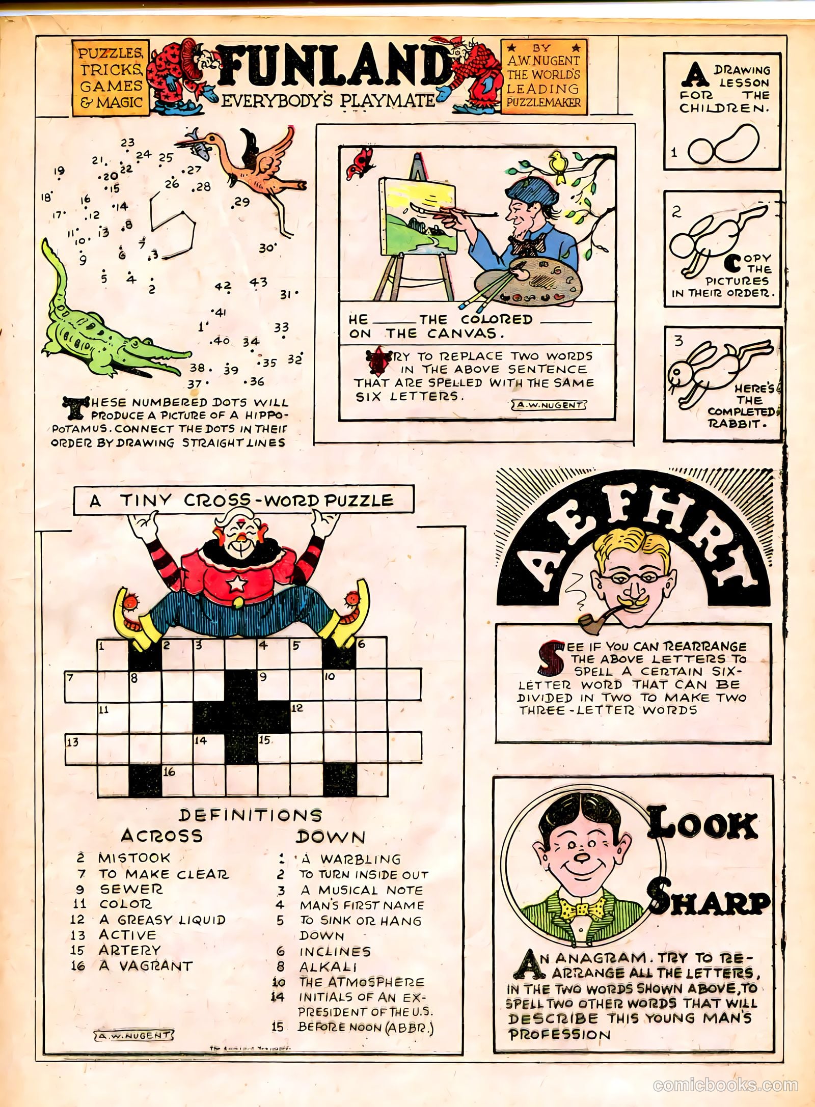 Famous Funnies #22 — page 35 of 64