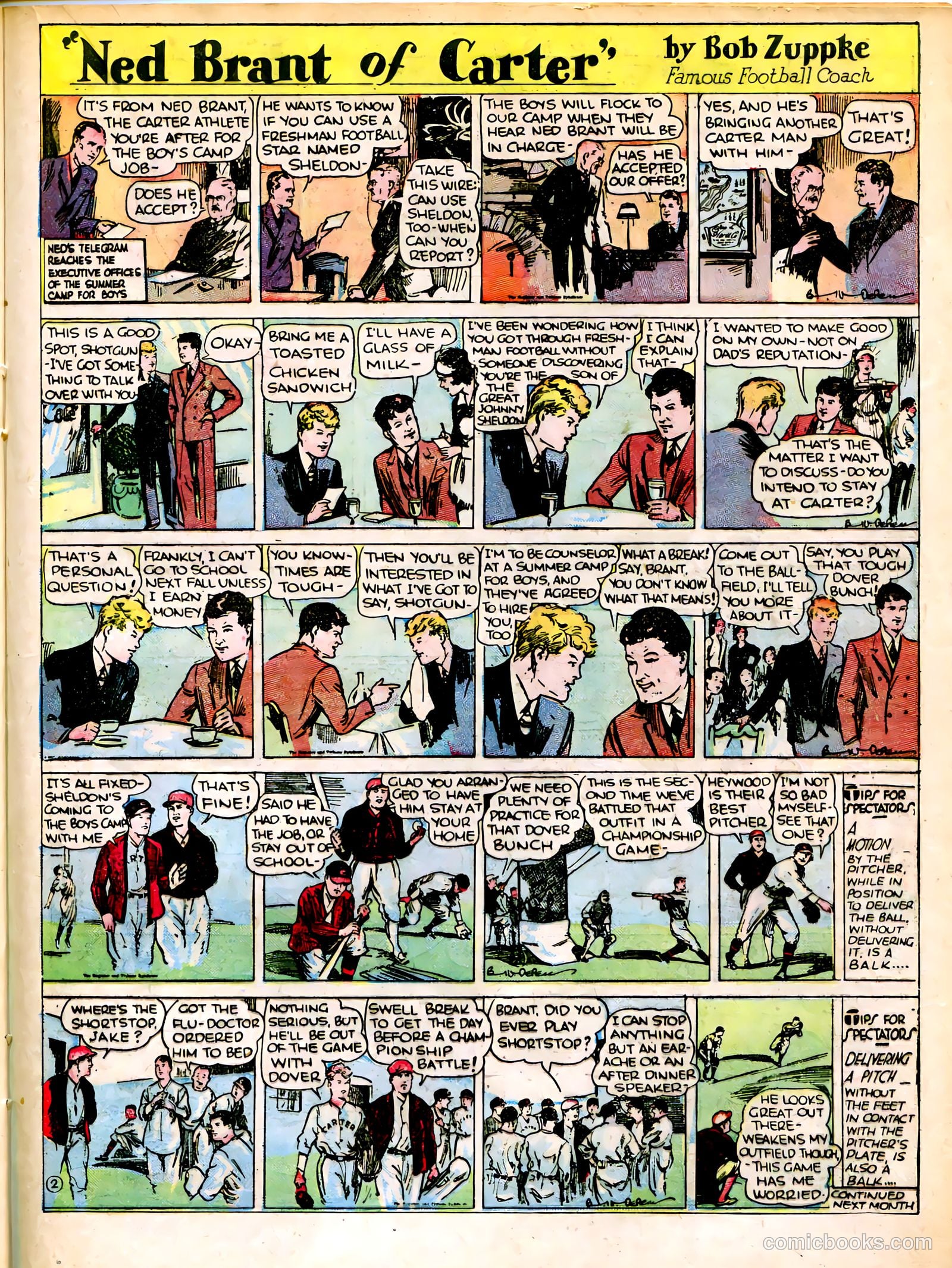Famous Funnies #22 — page 37 of 64