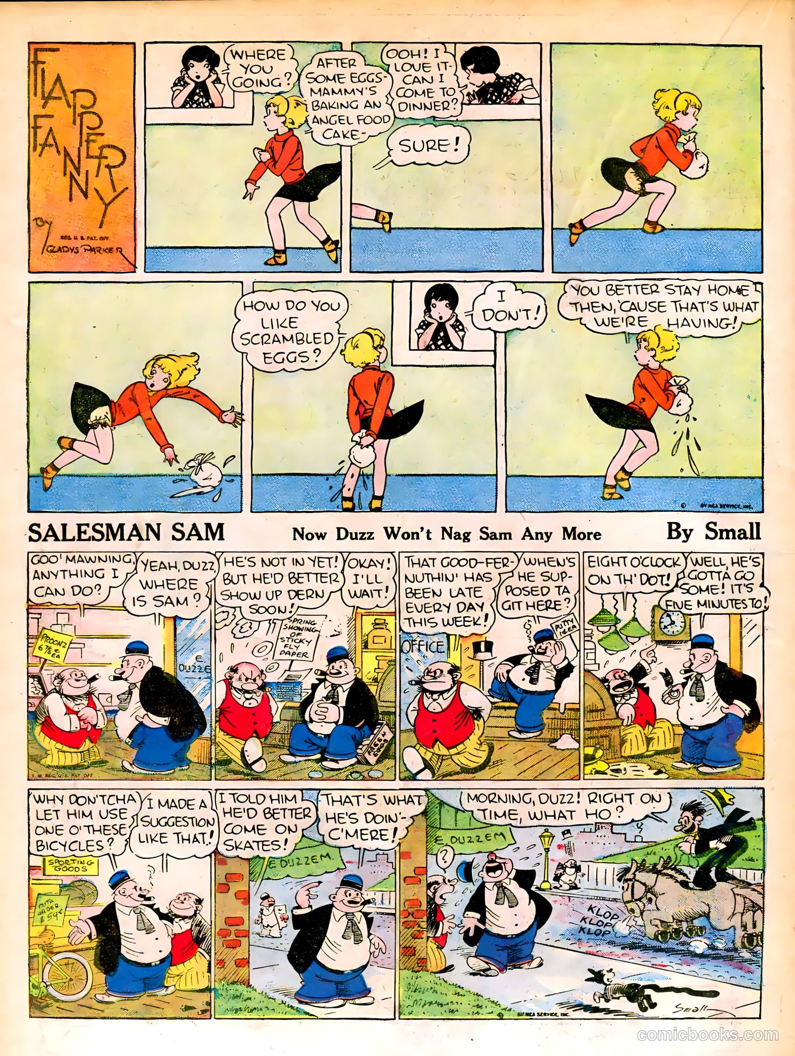 Famous Funnies #22 — page 38 of 64