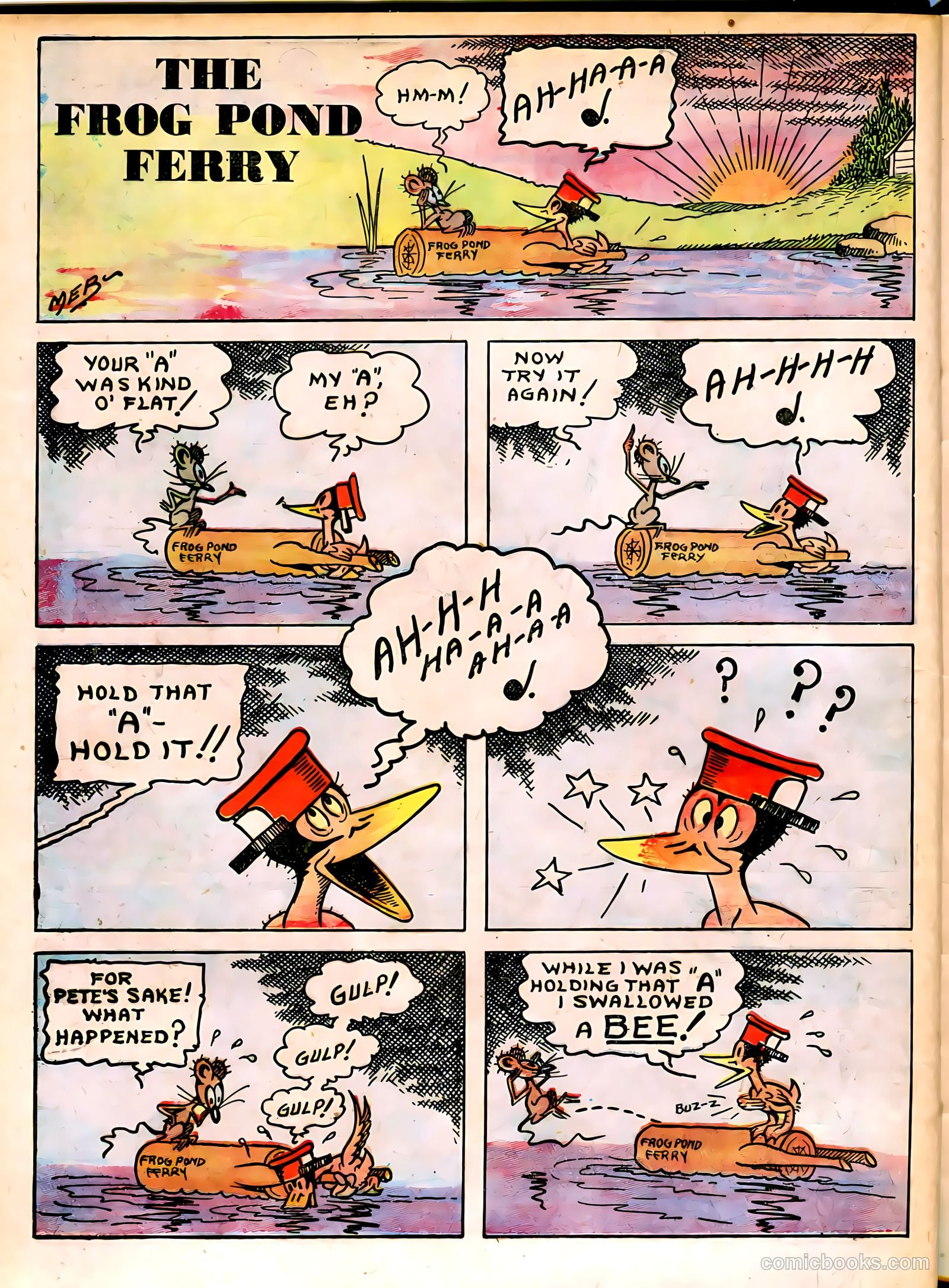 Famous Funnies #22 — page 40 of 64
