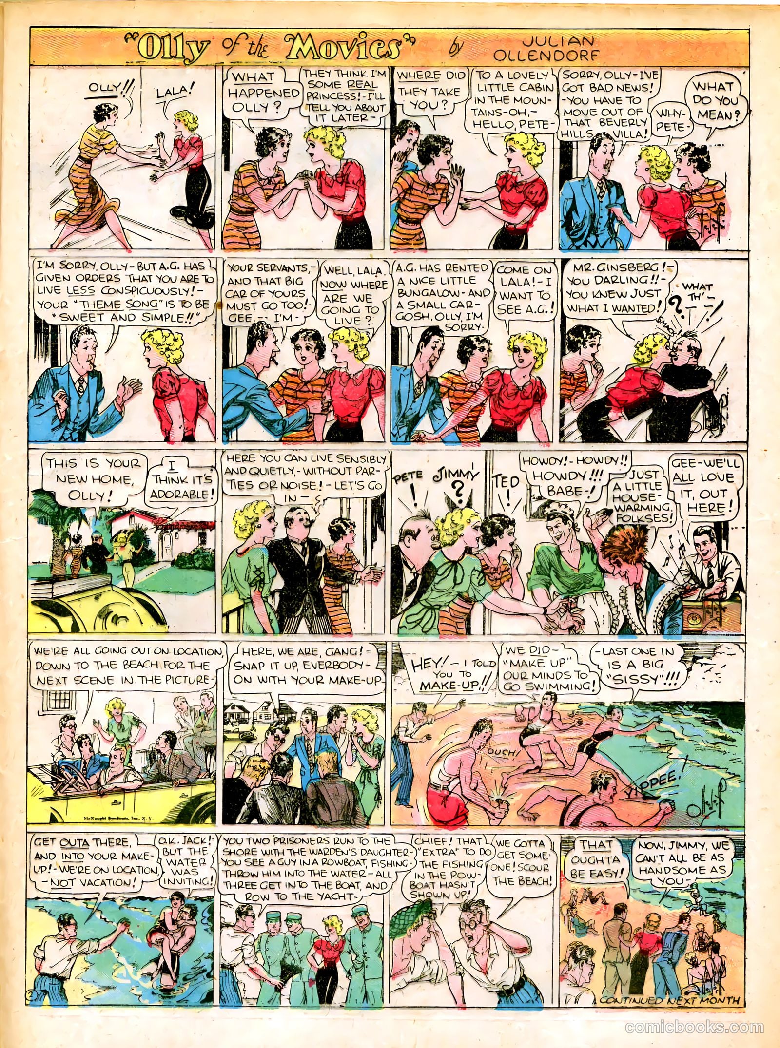 Famous Funnies #22 — page 43 of 64