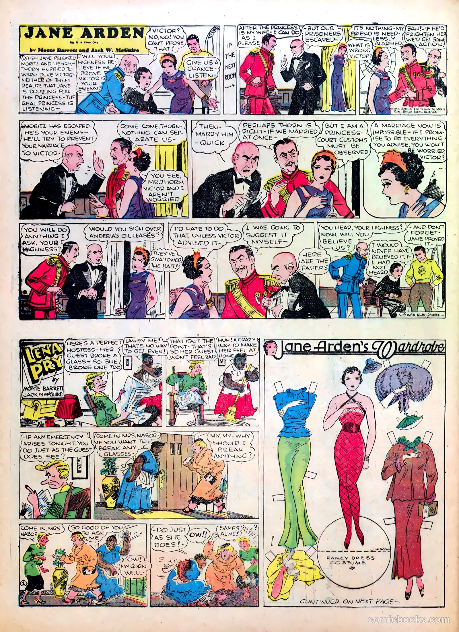 Famous Funnies #22 — page 50 of 64