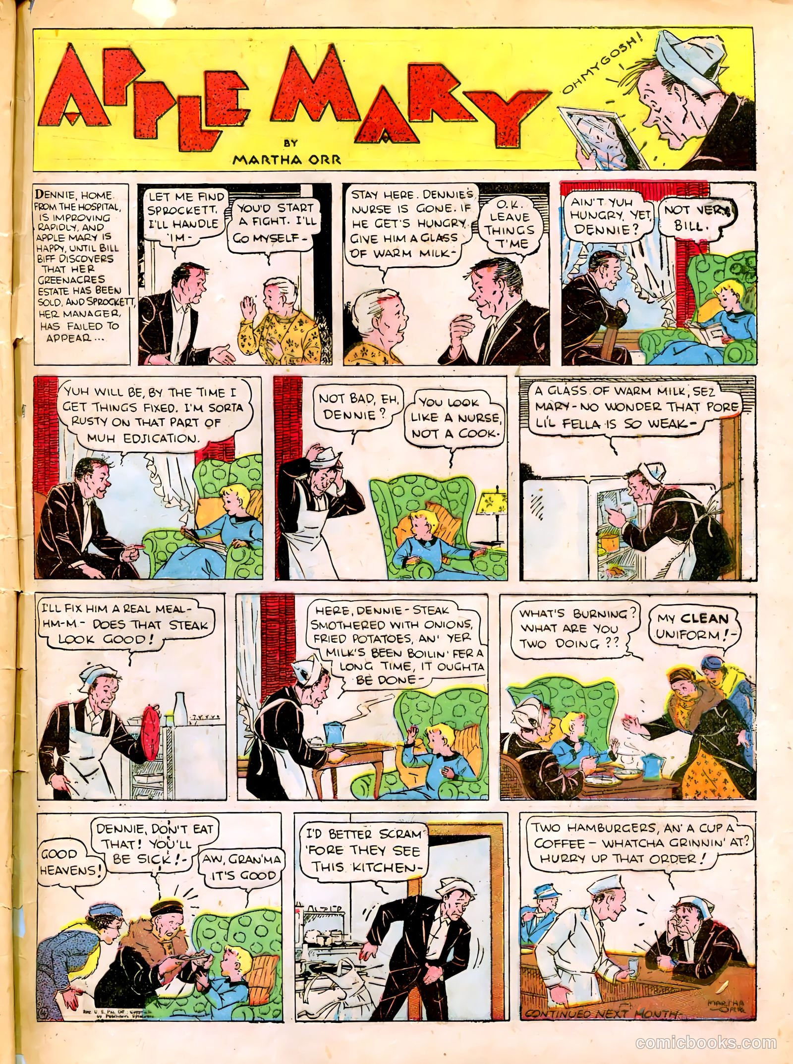 Famous Funnies #22 — page 59 of 64