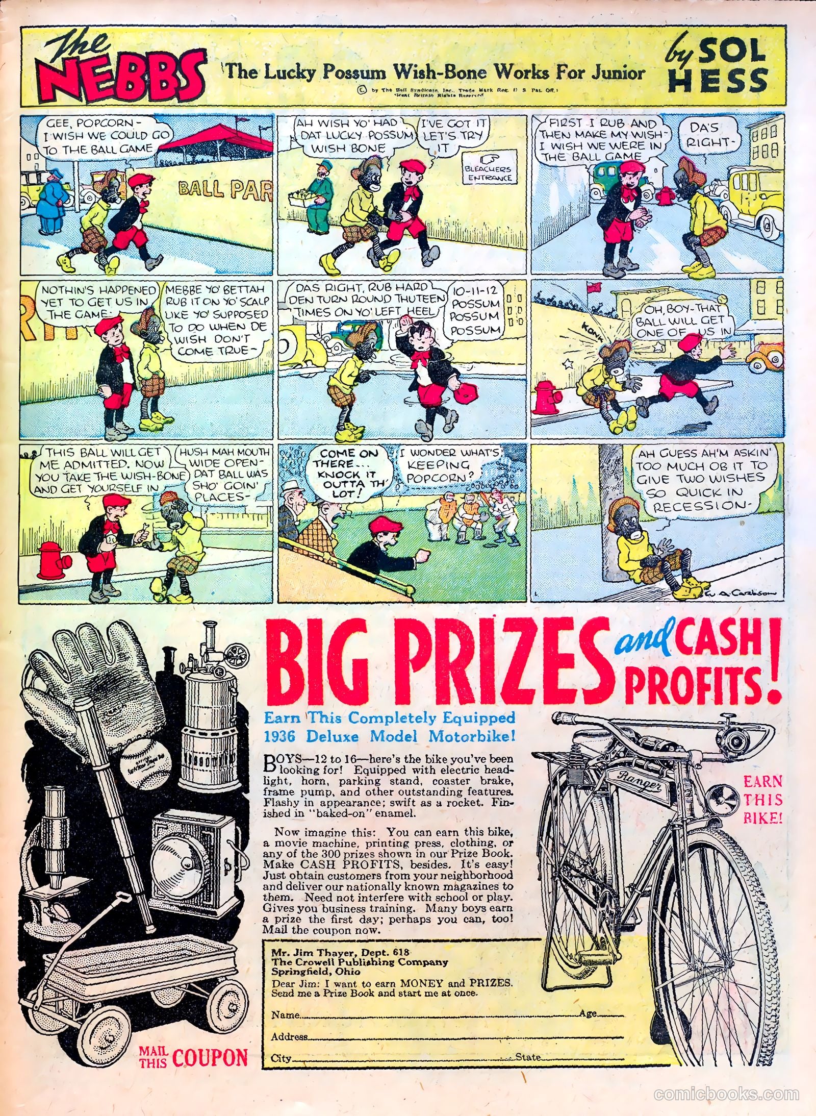Famous Funnies #23 — page 5 of 63