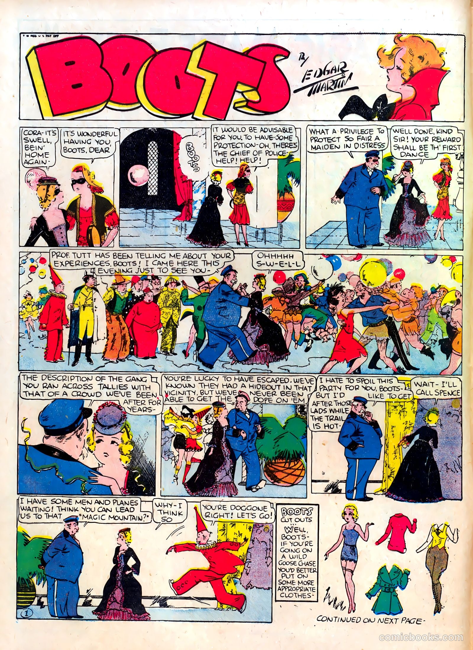 Famous Funnies #23 — page 14 of 63