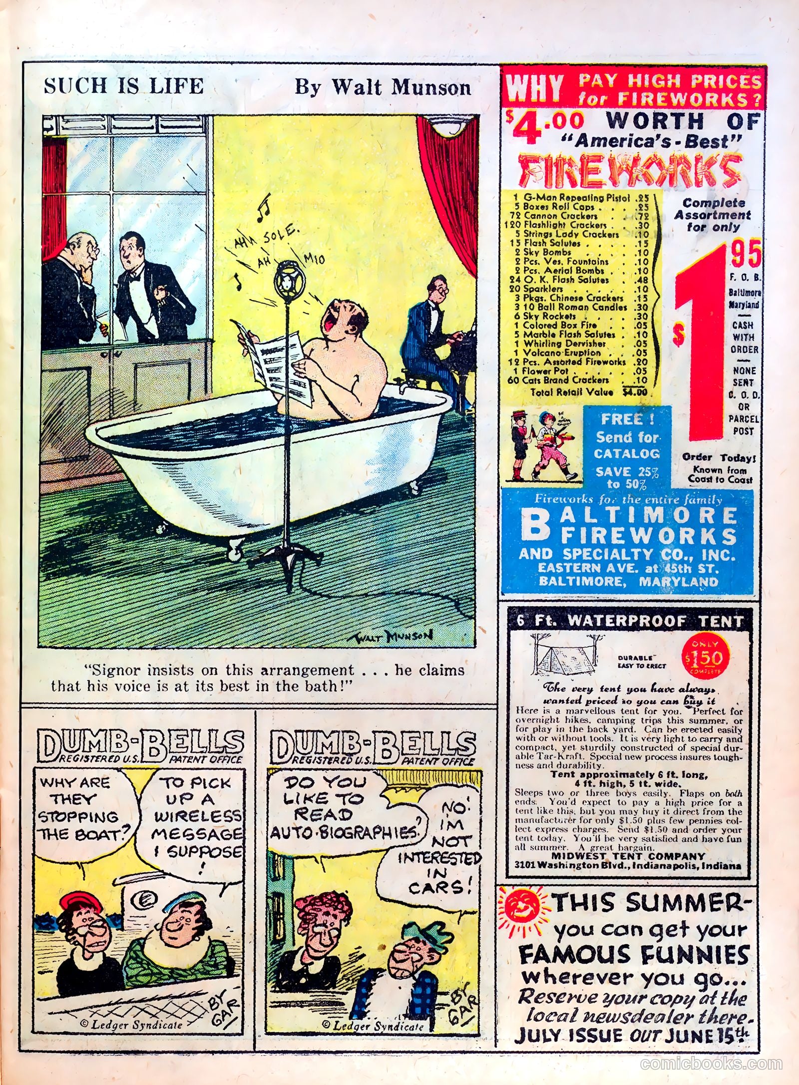 Famous Funnies #23 — page 17 of 63