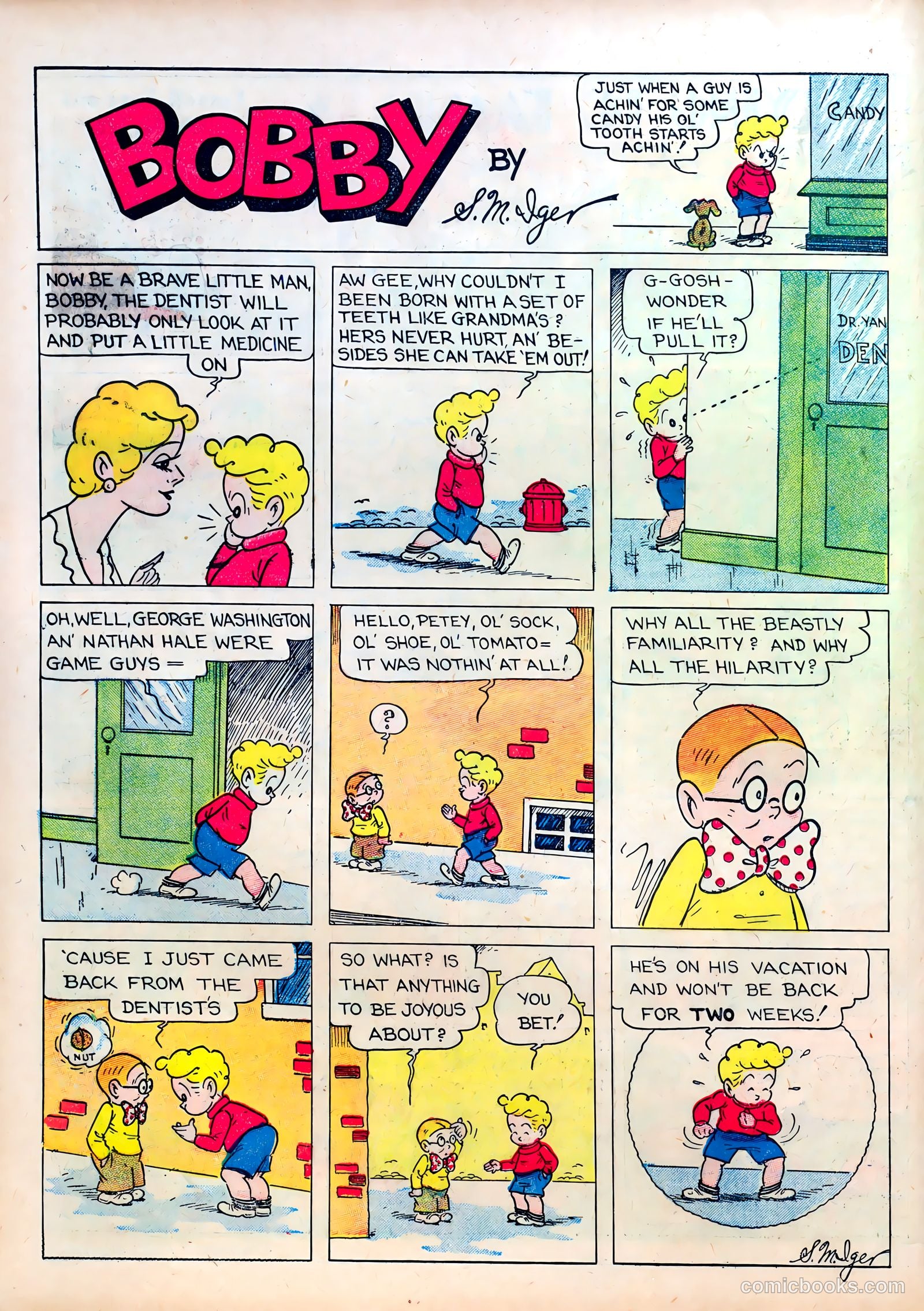 Famous Funnies #23 — page 22 of 63
