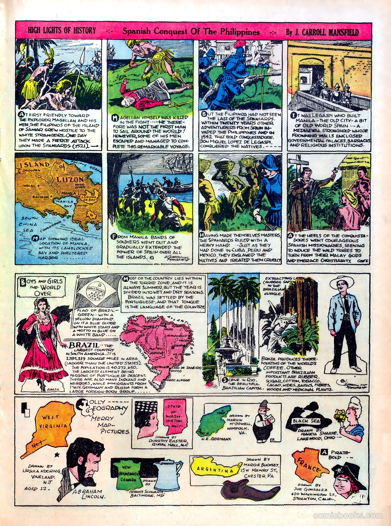 Famous Funnies #23 — page 29 of 63