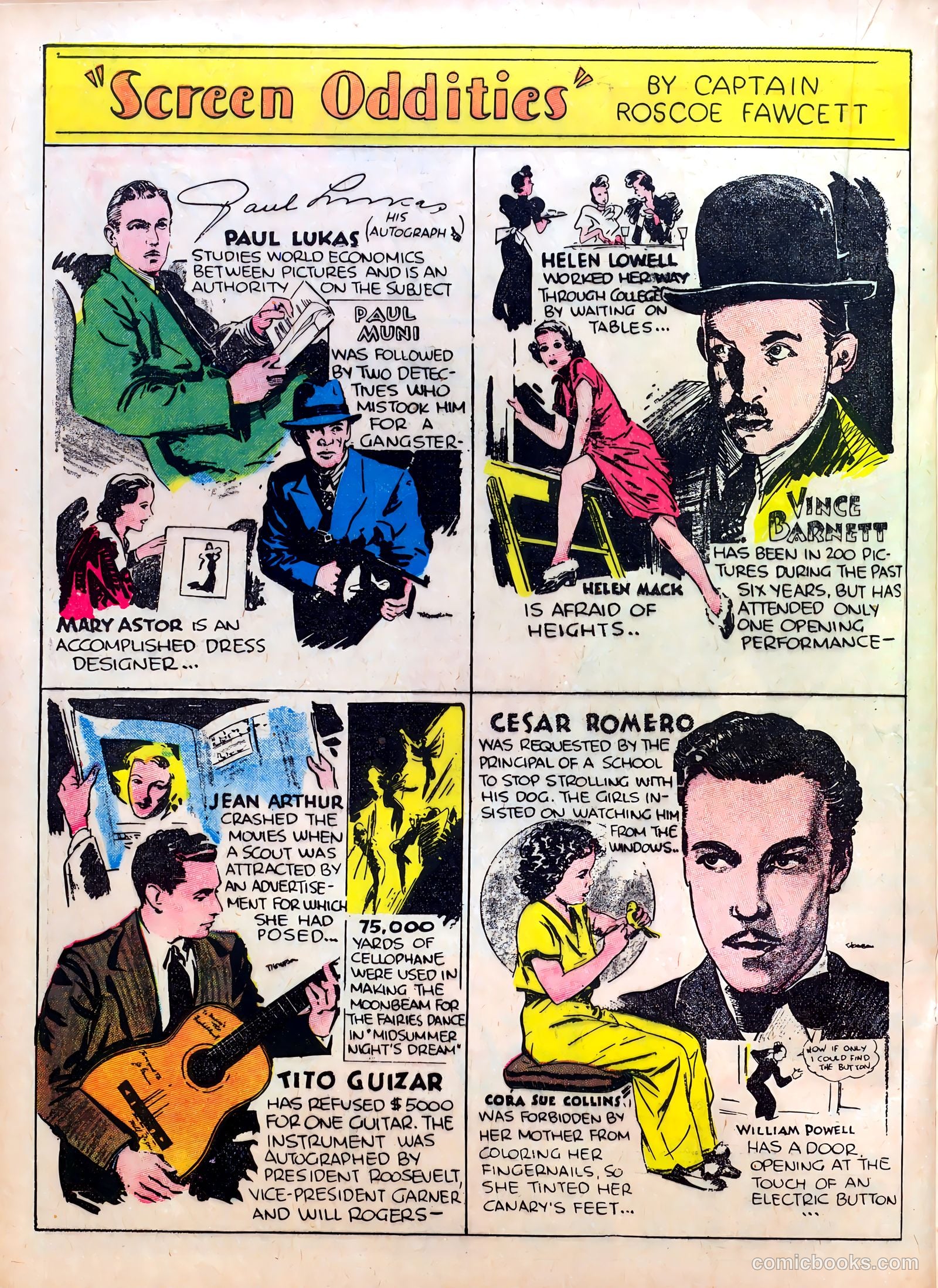 Famous Funnies #23 — page 31 of 63
