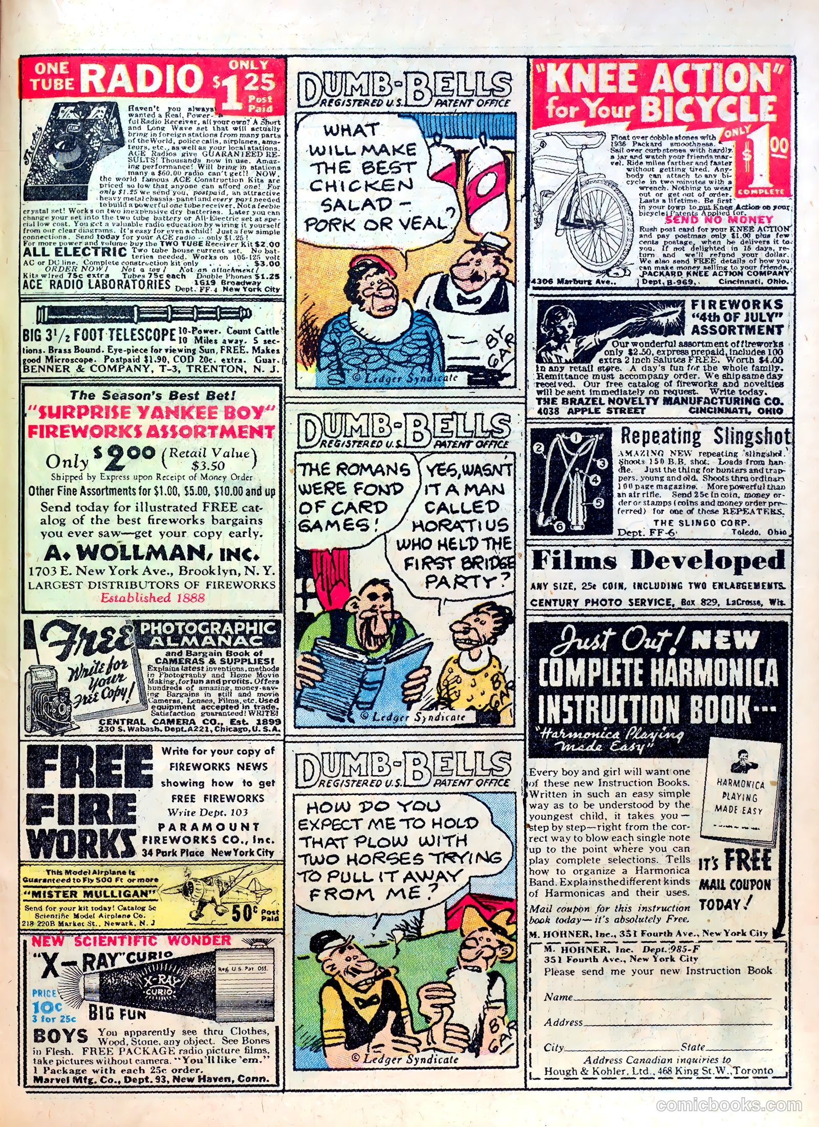 Famous Funnies #23 — page 32 of 63