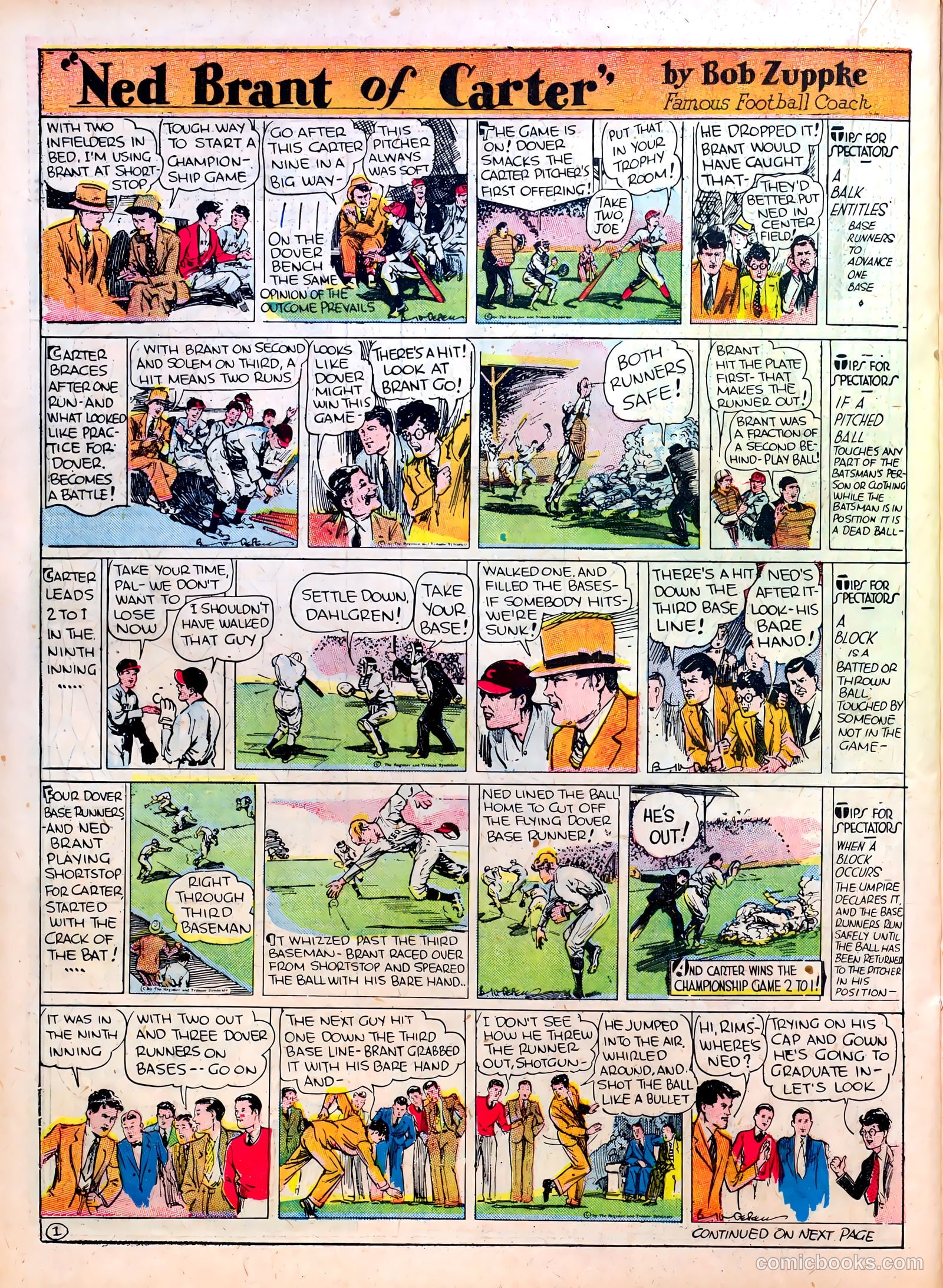 Famous Funnies #23 — page 35 of 63