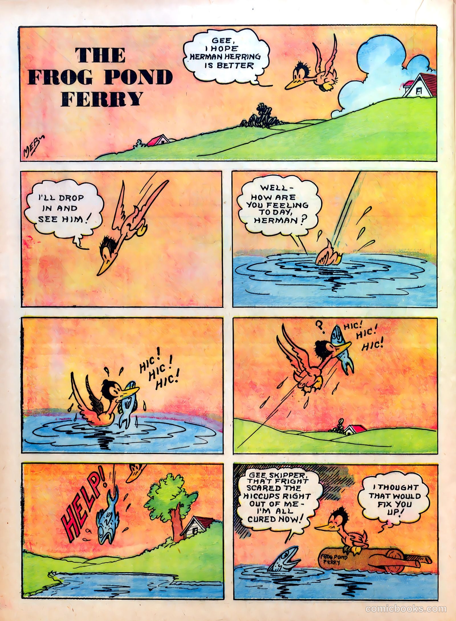 Famous Funnies #23 — page 39 of 63
