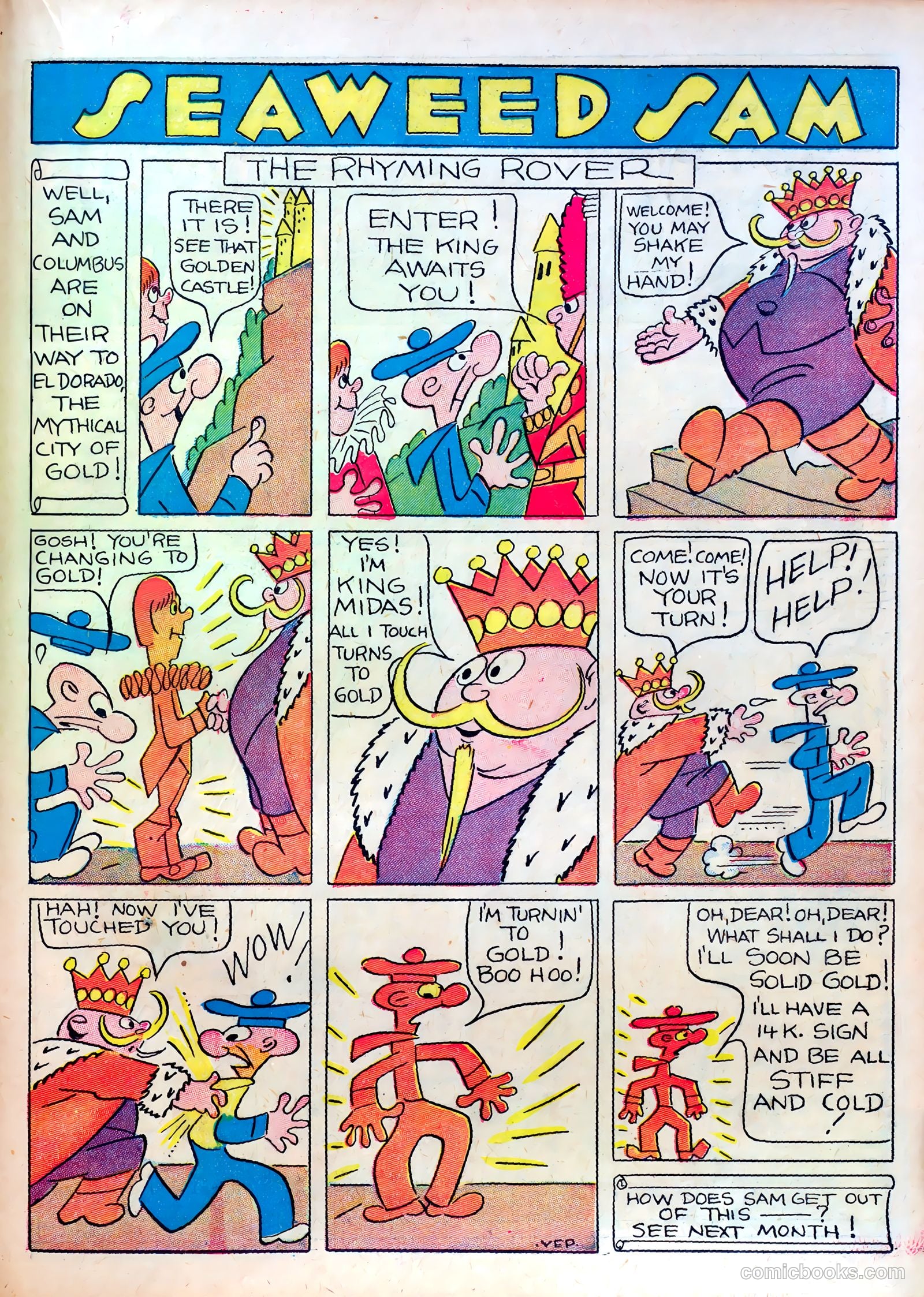 Famous Funnies #23 — page 40 of 63