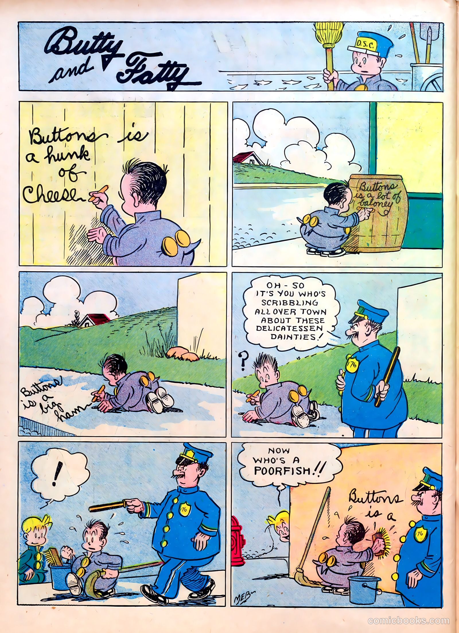 Famous Funnies #23 — page 53 of 63