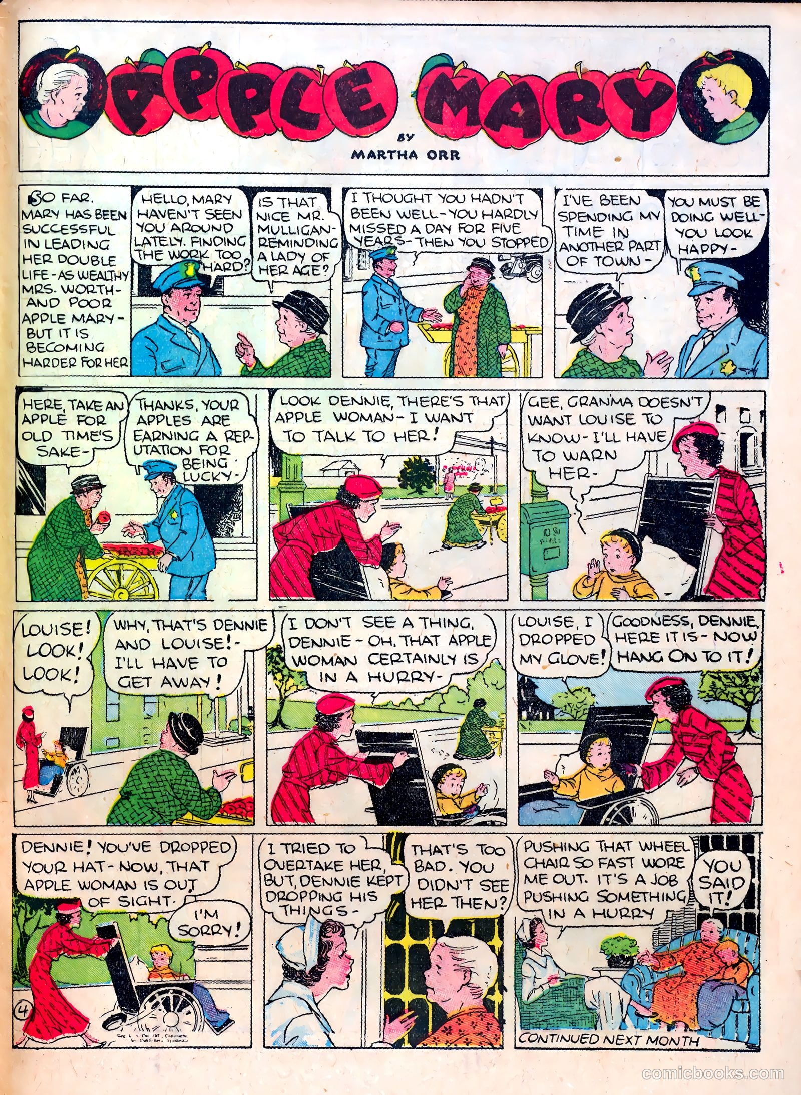Famous Funnies #23 — page 58 of 63