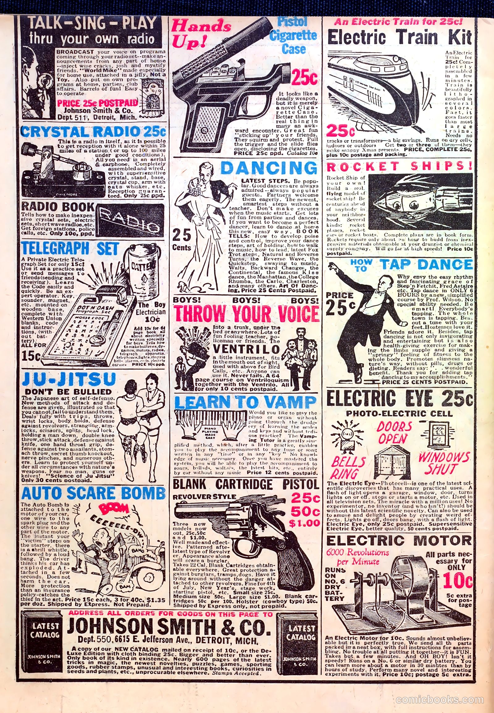 Famous Funnies #23 — page 61 of 63
