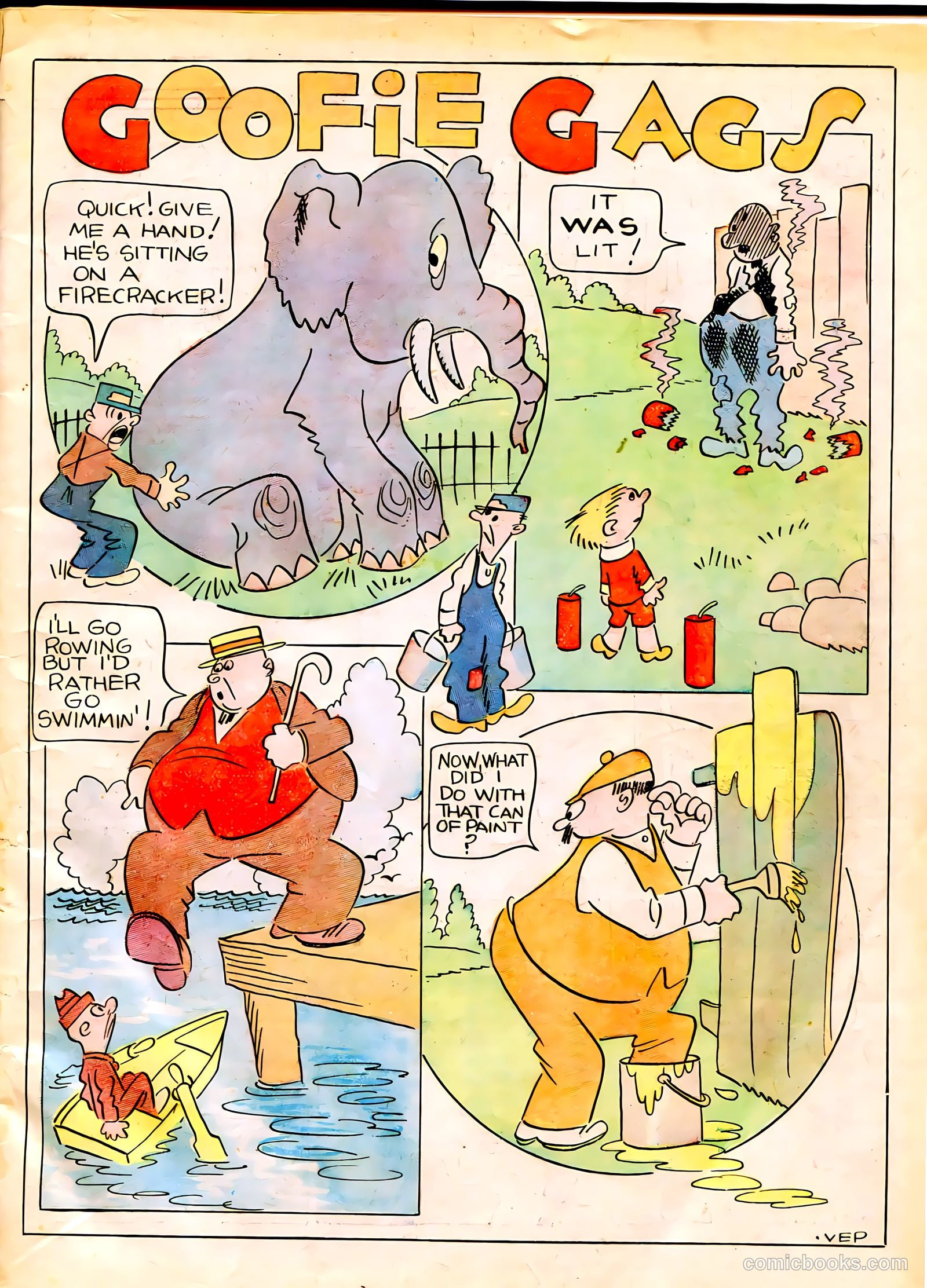 Famous Funnies #24 — page 3 of 64