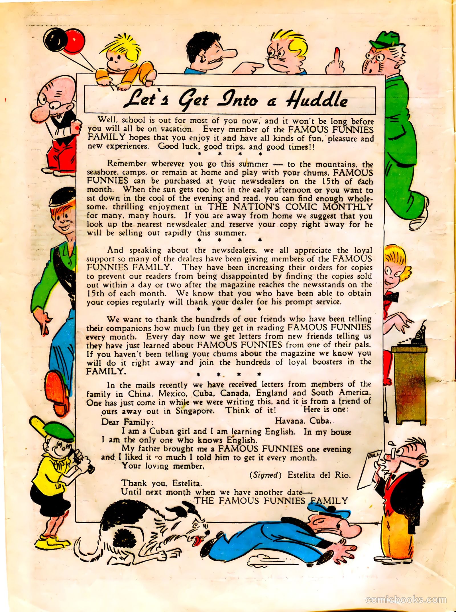 Famous Funnies #24 — page 6 of 64