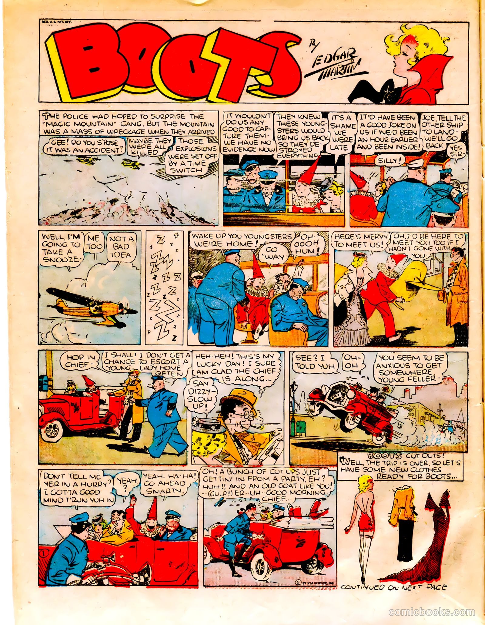Famous Funnies #24 — page 14 of 64